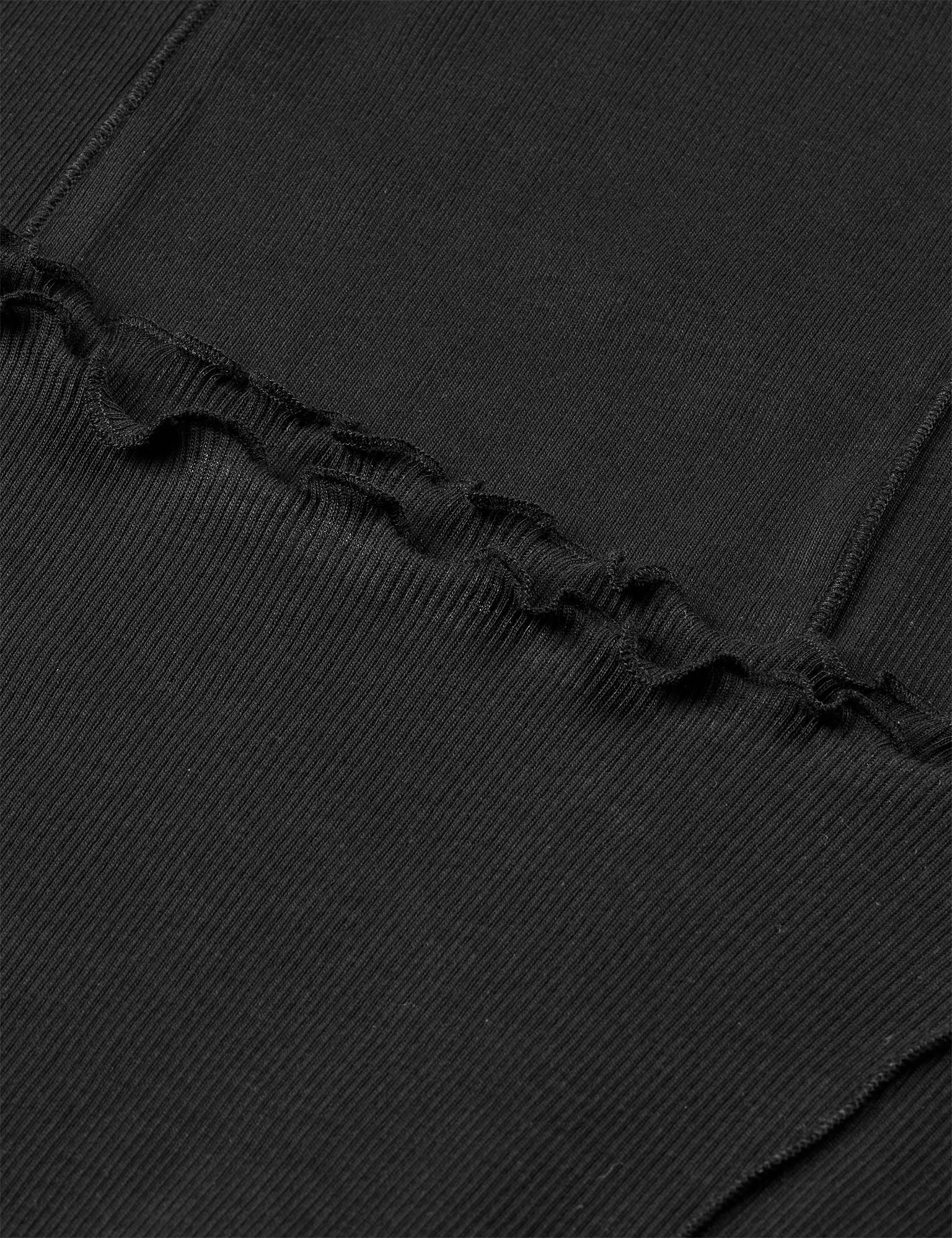 2x2 Cotton Siri Top, Black - Image 2