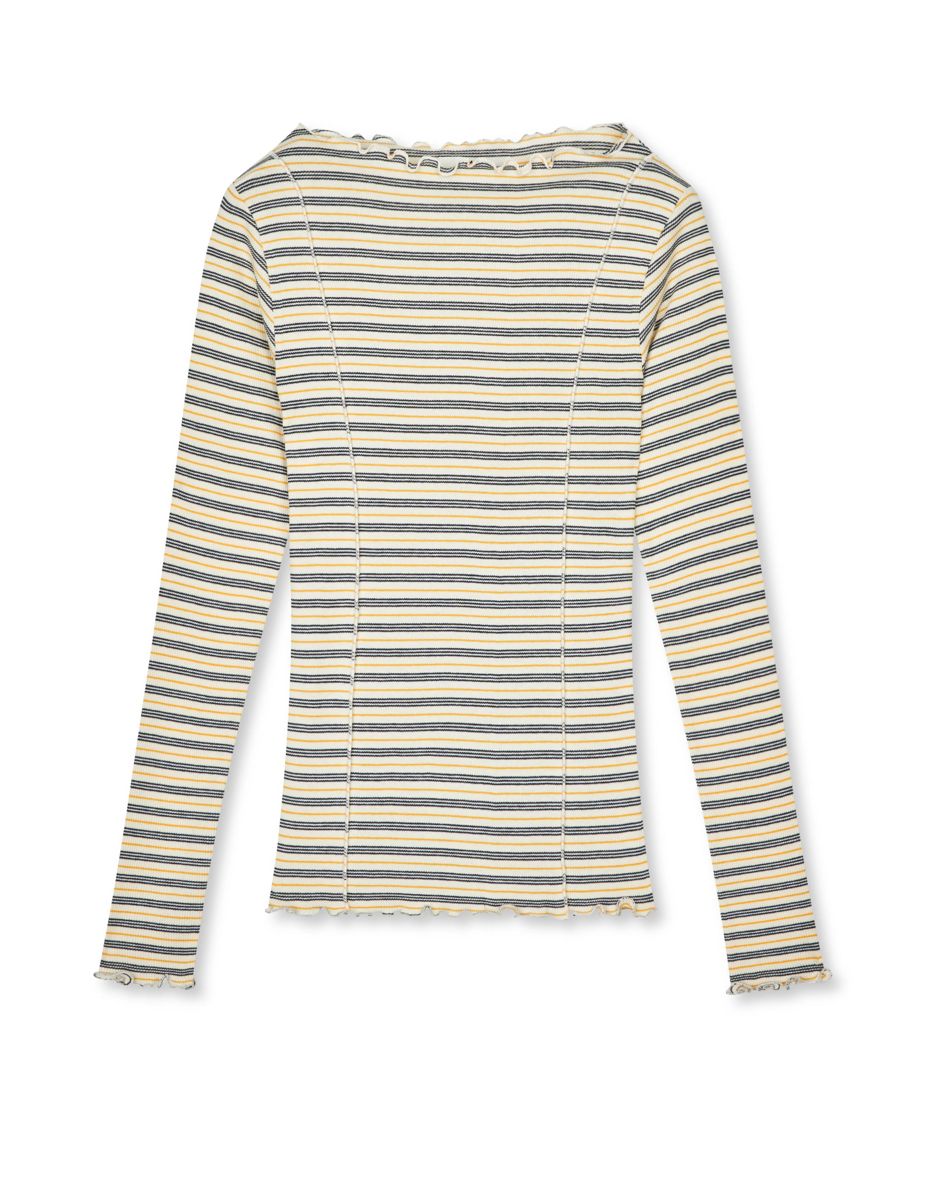 2x2 Cotton Stripe Siri Top, Vanilla Ice/Sky Captain/Zinnia - Image 2