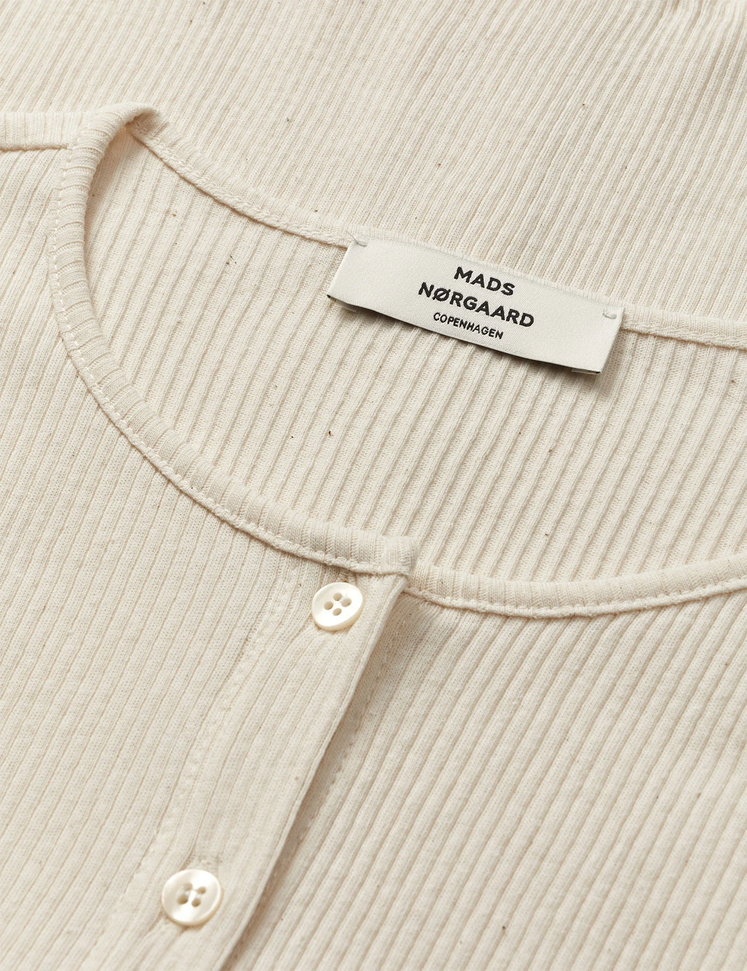 4x2 Teco Amy Cardigan, Almond Oil - Image 3