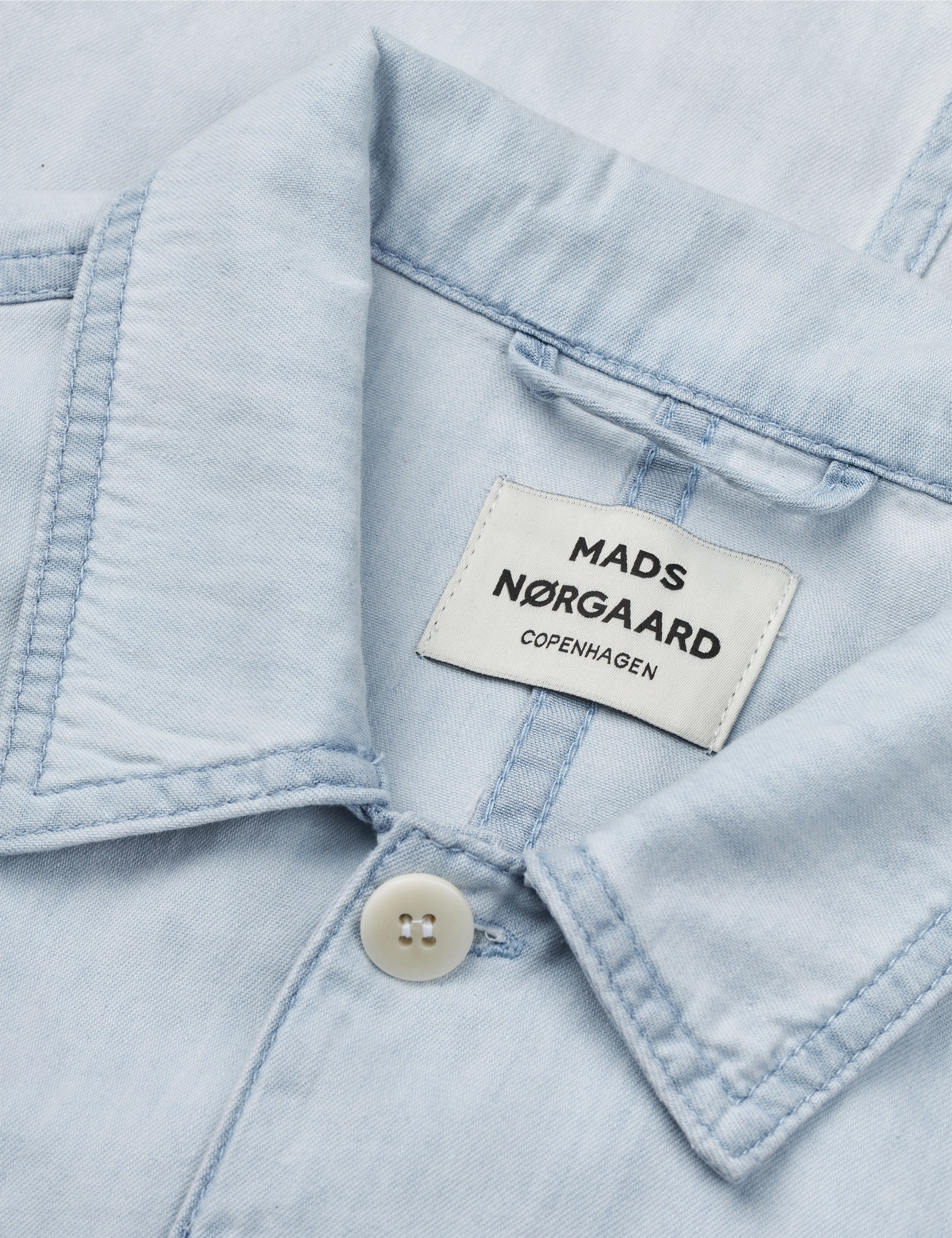 Air Denim Cammie Jacket, Sunbleached Blue - Image 4