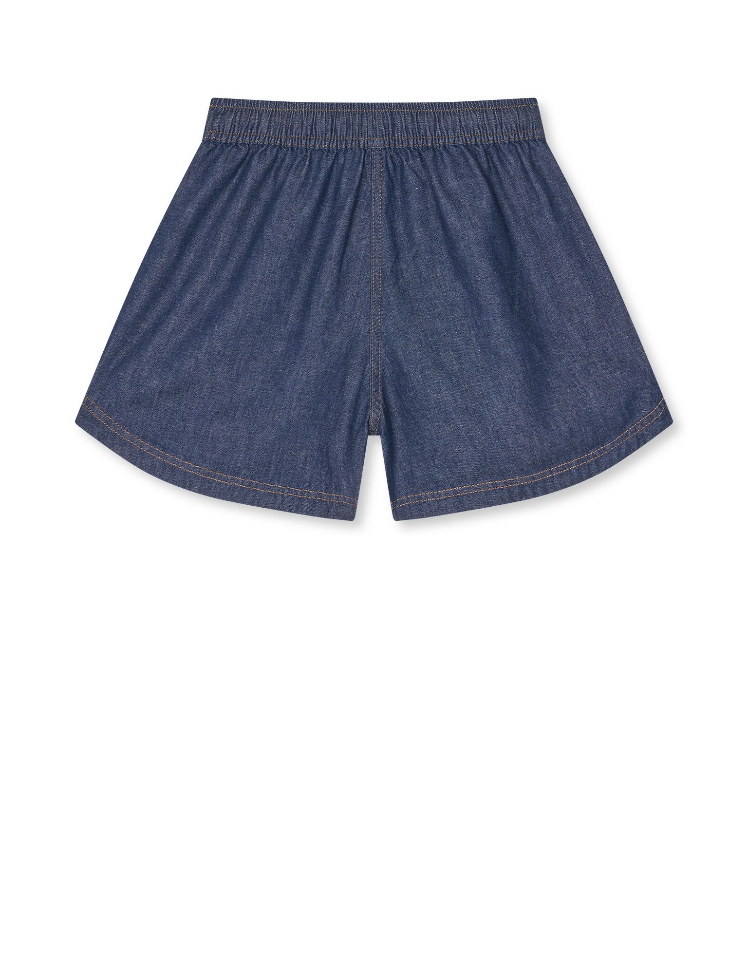 Air Denim Pio Shorts, Mid Blue Denim - Image 3
