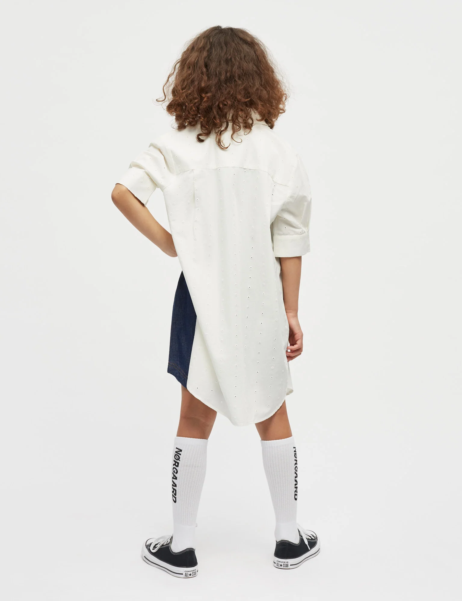 Air Denim Pio Shorts, Mid Blue Denim - Image 5