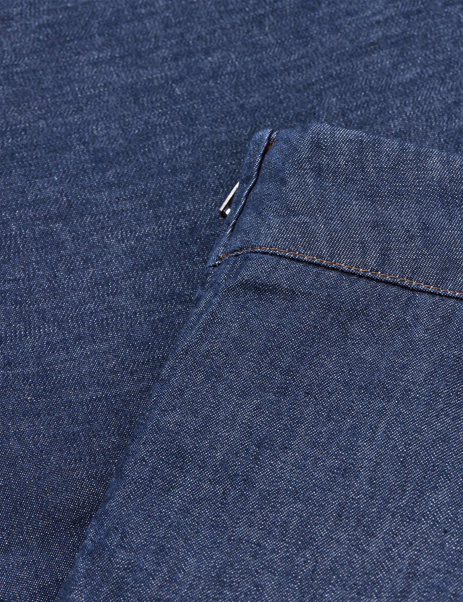 Air Denim Stelly Skirt, Mid Blue Denim - Image 2