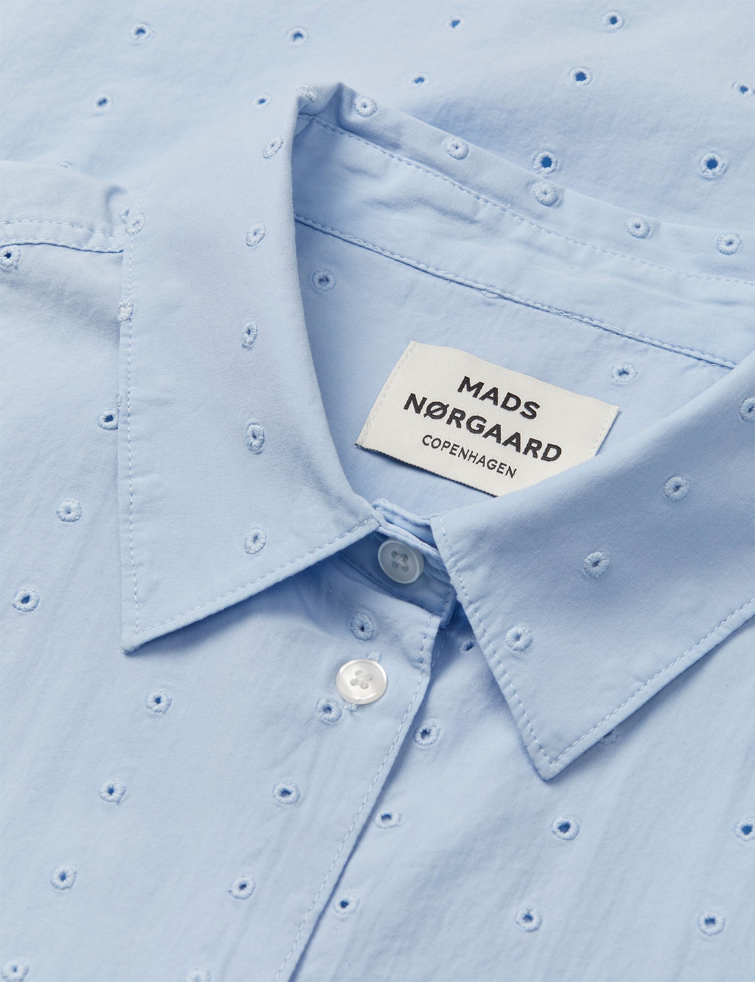 Broda Crane Shirt, Cashmere Blue - Image 3