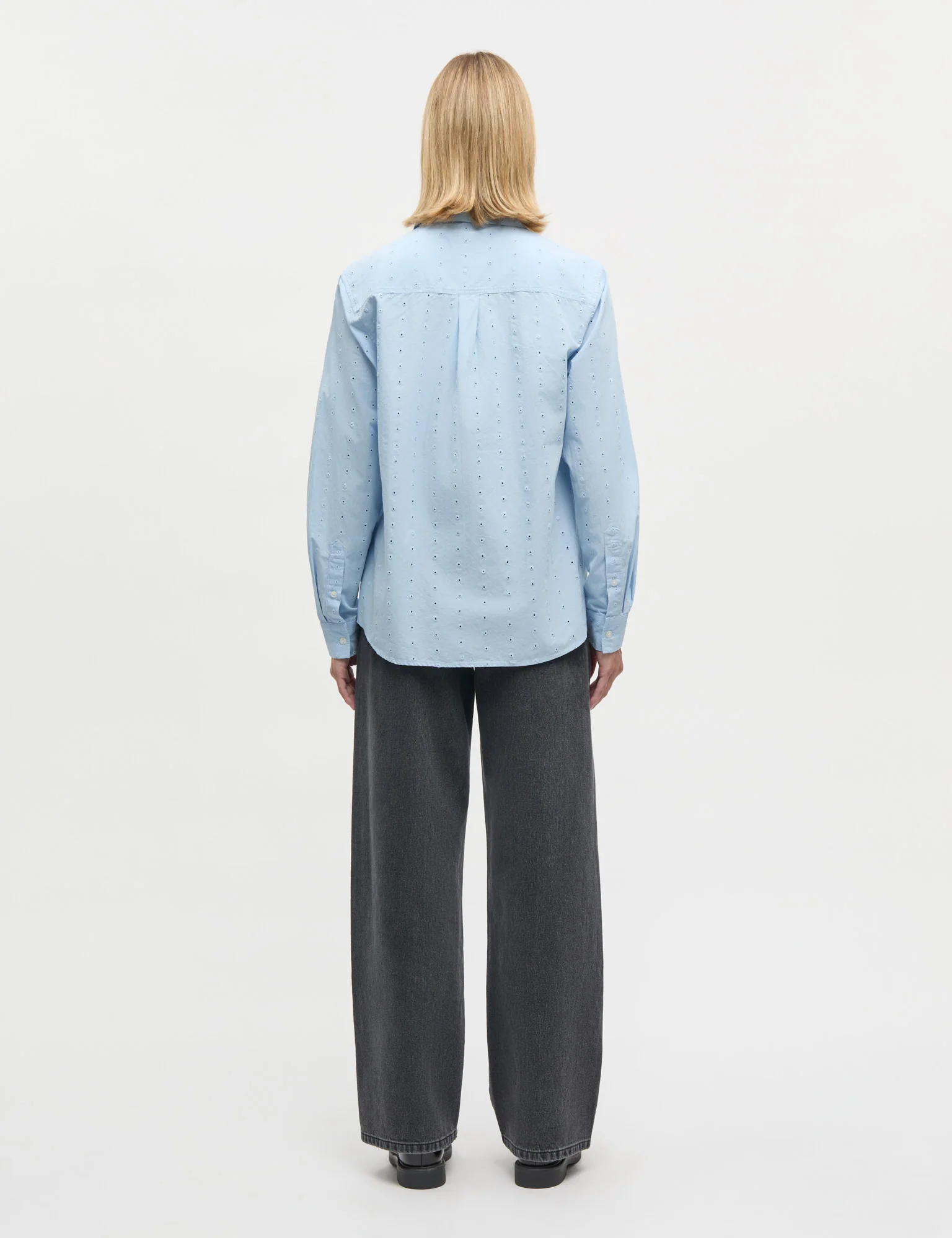 Broda Crane Shirt, Cashmere Blue - Image 4