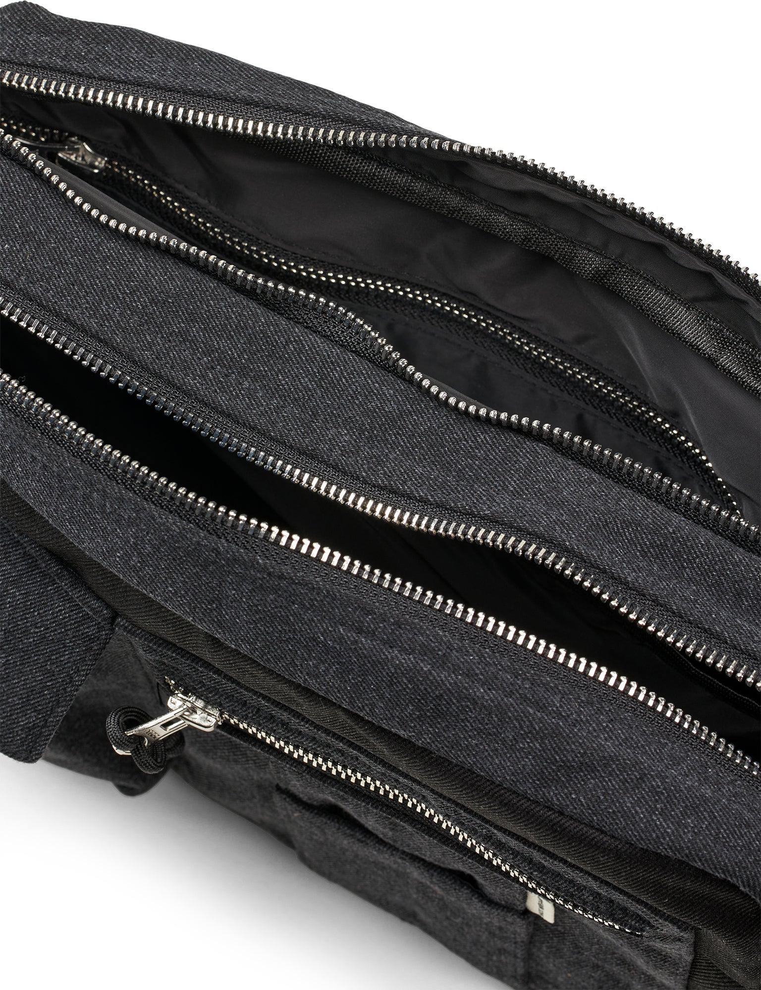 Copo Denim Cappa Bag, Black/Black - Image 3