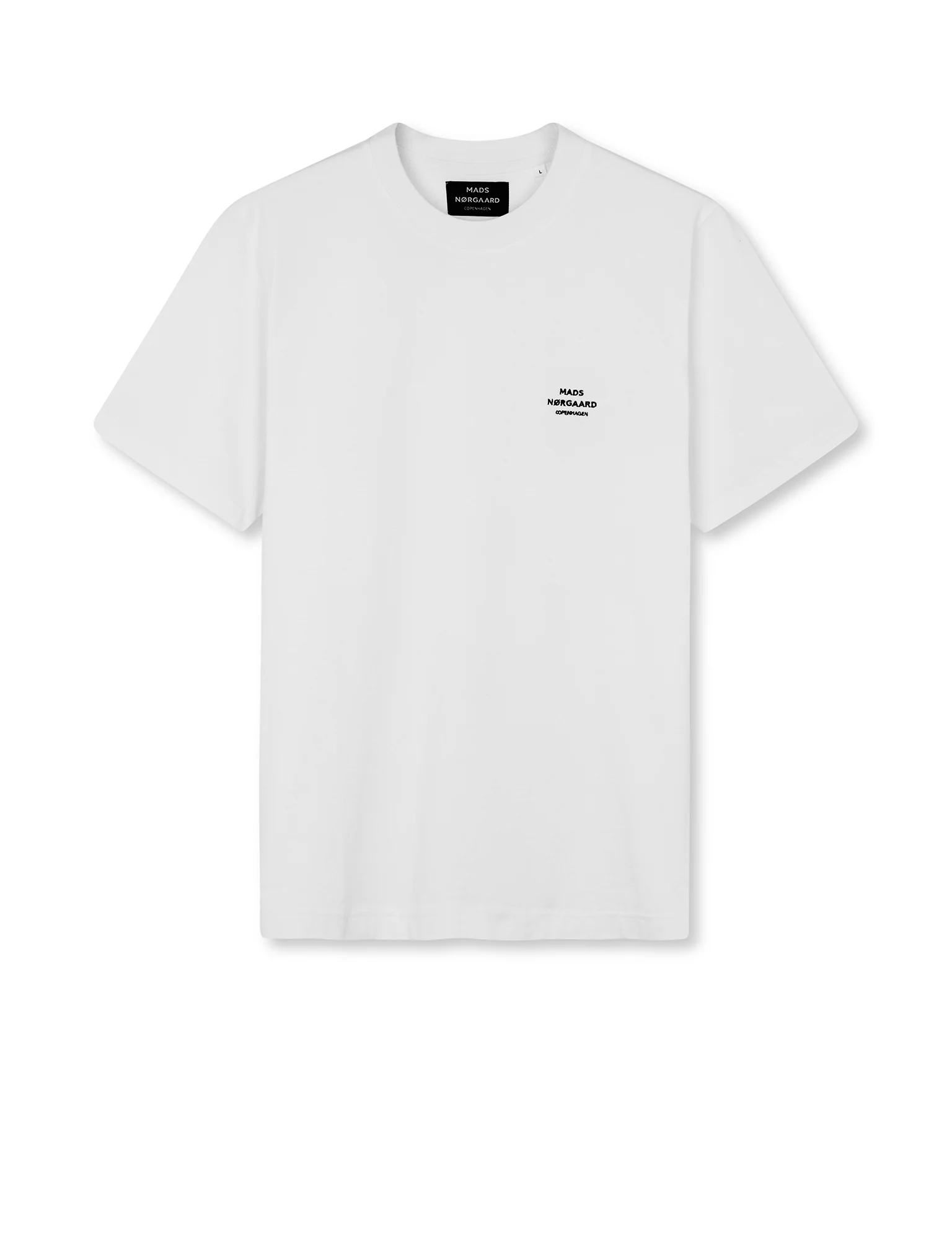 Cotton Jersey Frode Logo Tee FAV, White