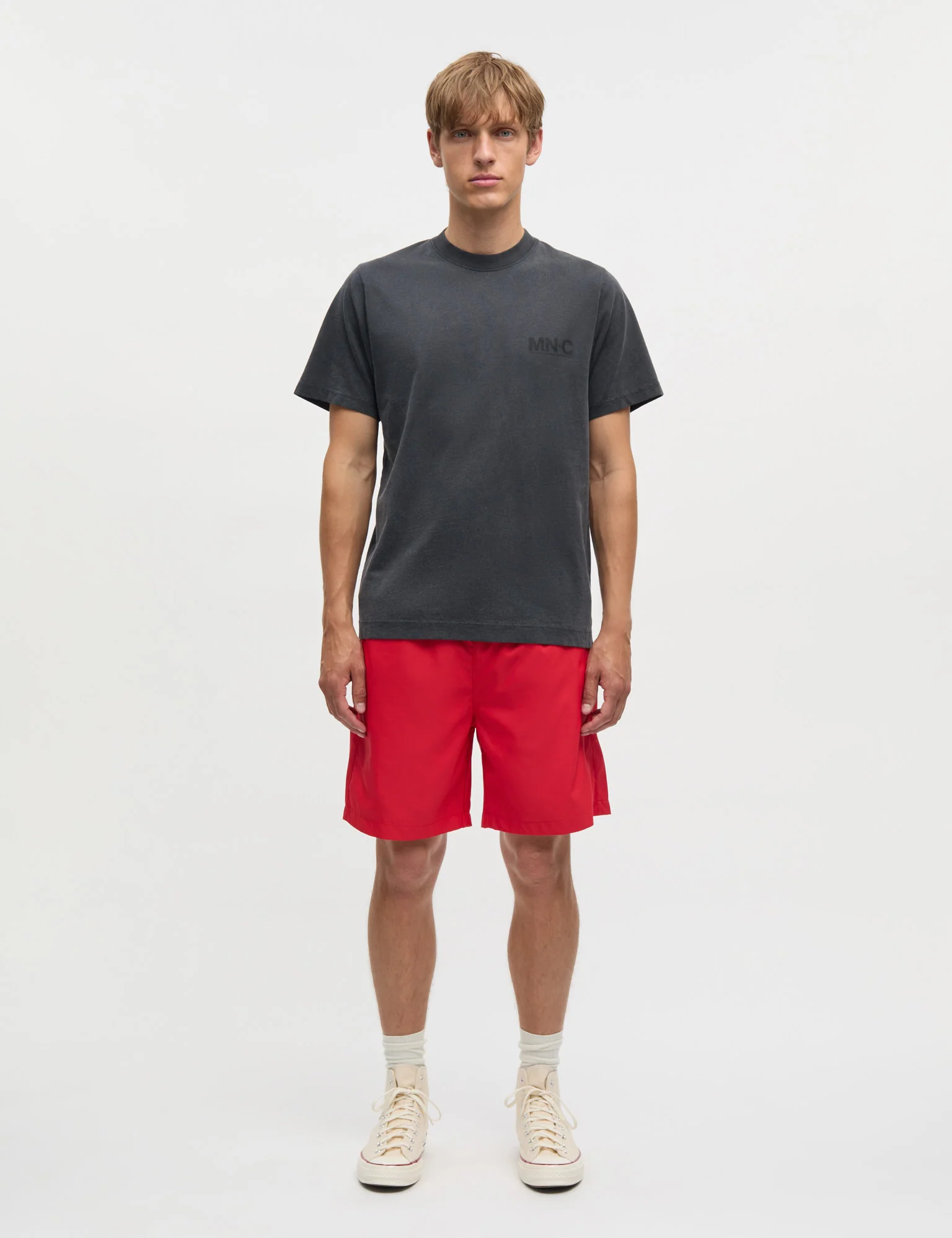 Cotton Jersey Frode MNC Tee, Black