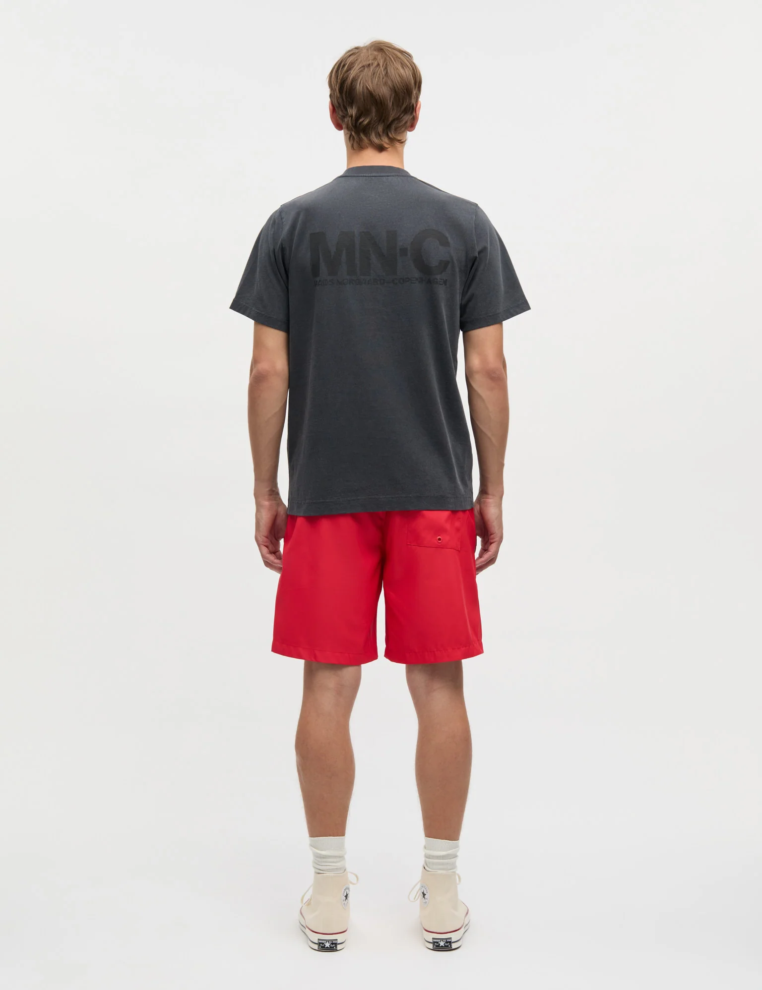 Cotton Jersey Frode MNC Tee, Black - Image 5