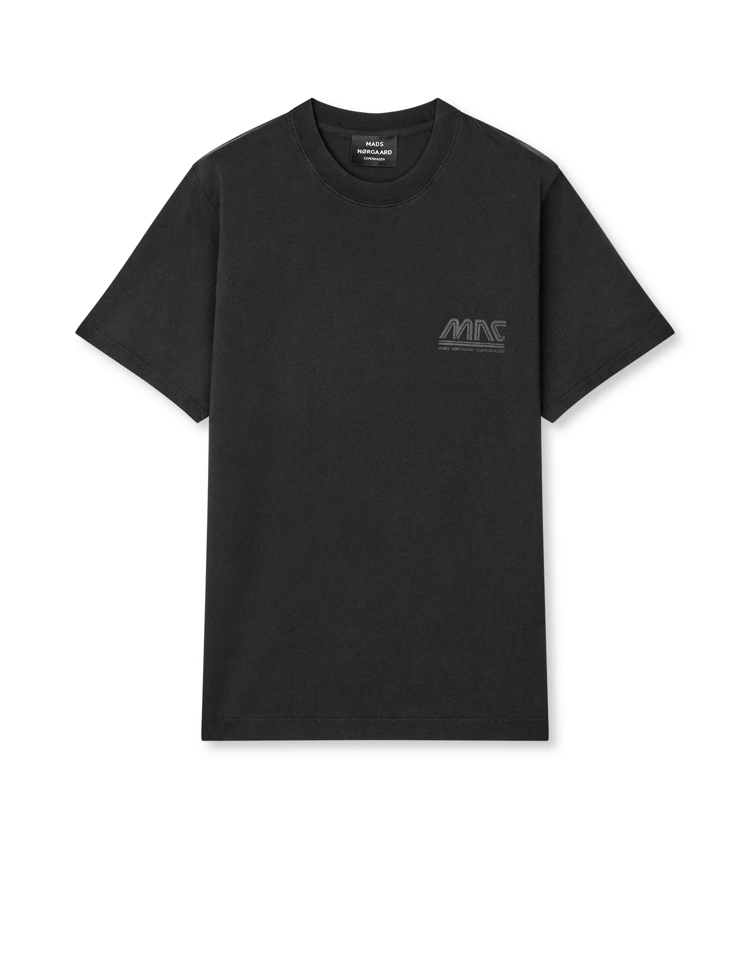 Cotton Jersey Frode MNC Tee, Black - Image 2
