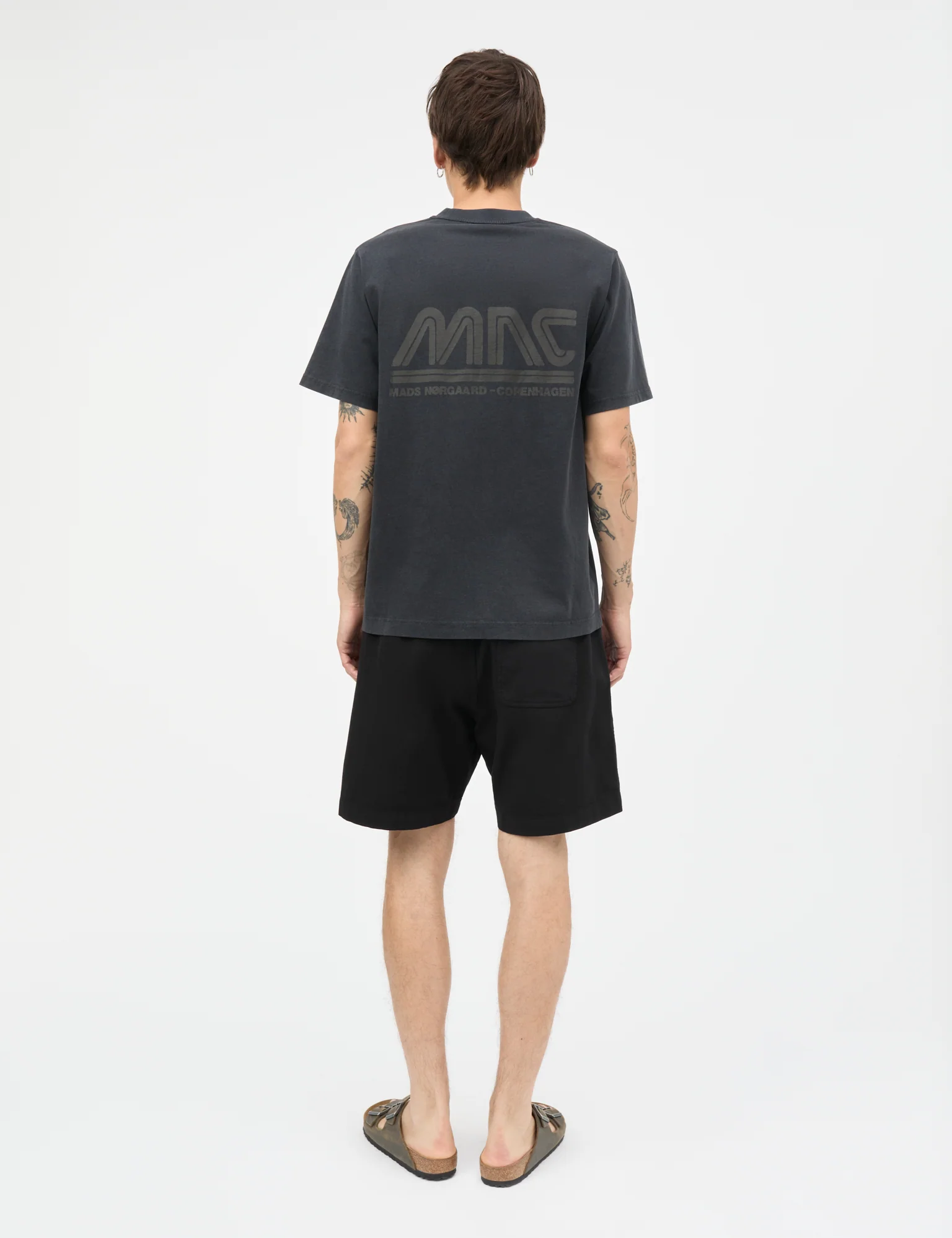 Cotton Jersey Frode MNC Tee, Black - Image 4