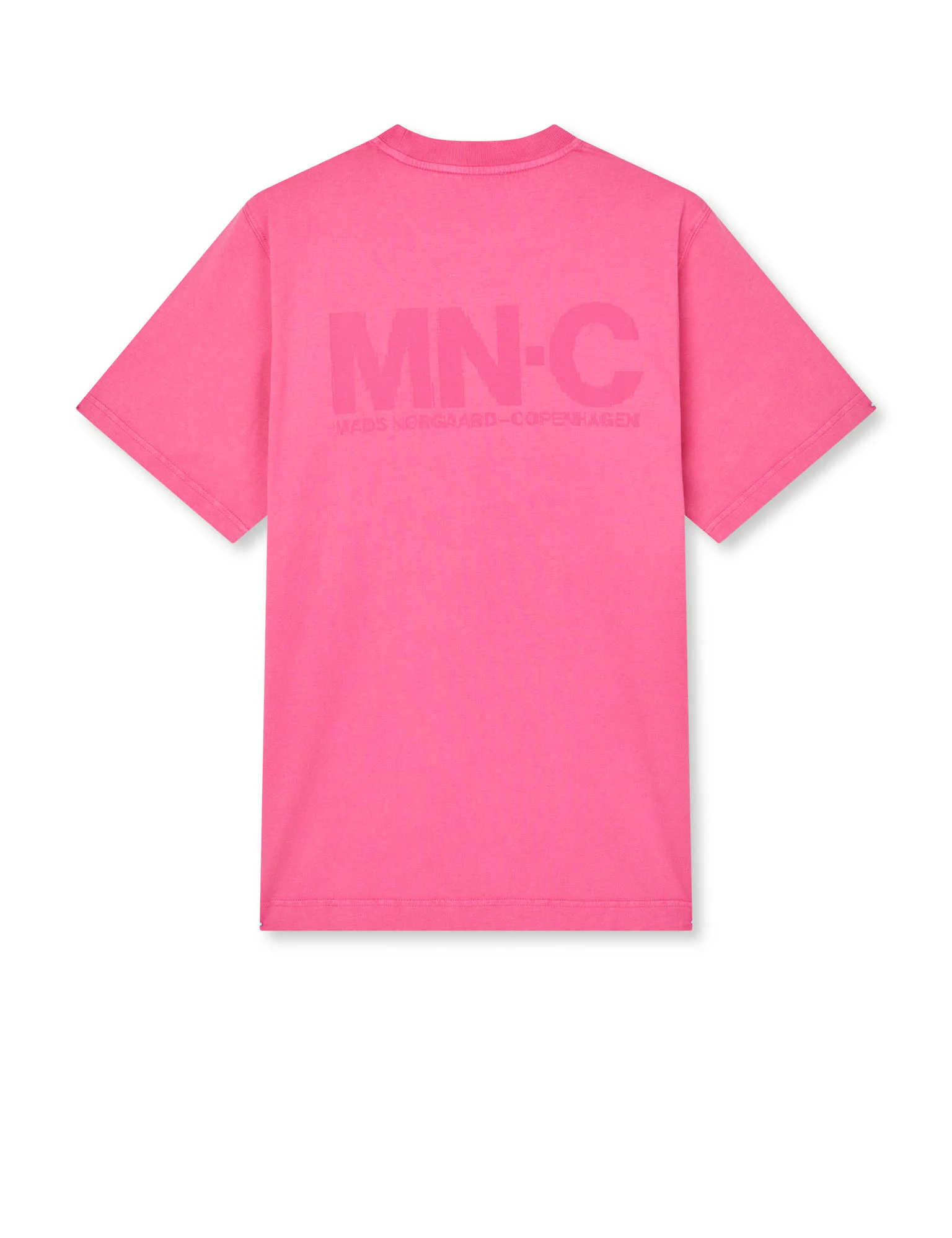 Cotton Jersey Frode MNC Tee, Raspberry Rose - Image 3