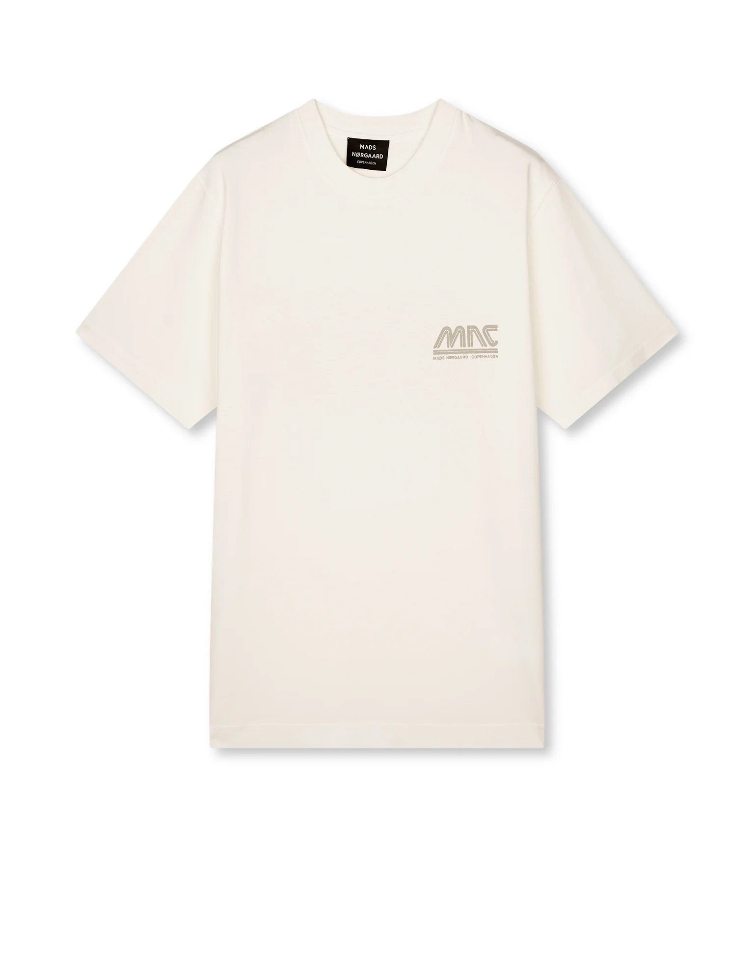 Cotton Jersey Frode MNC Tee, Vanilla Ice