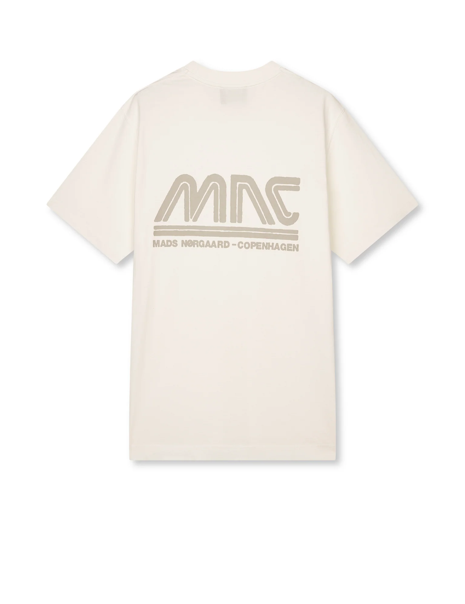 Cotton Jersey Frode MNC Tee, Vanilla Ice - Image 2