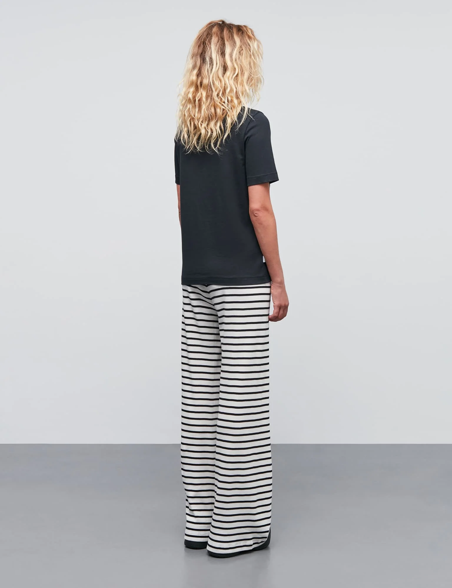 Cotton Jersey Jess Tee FAV, Black - Image 3