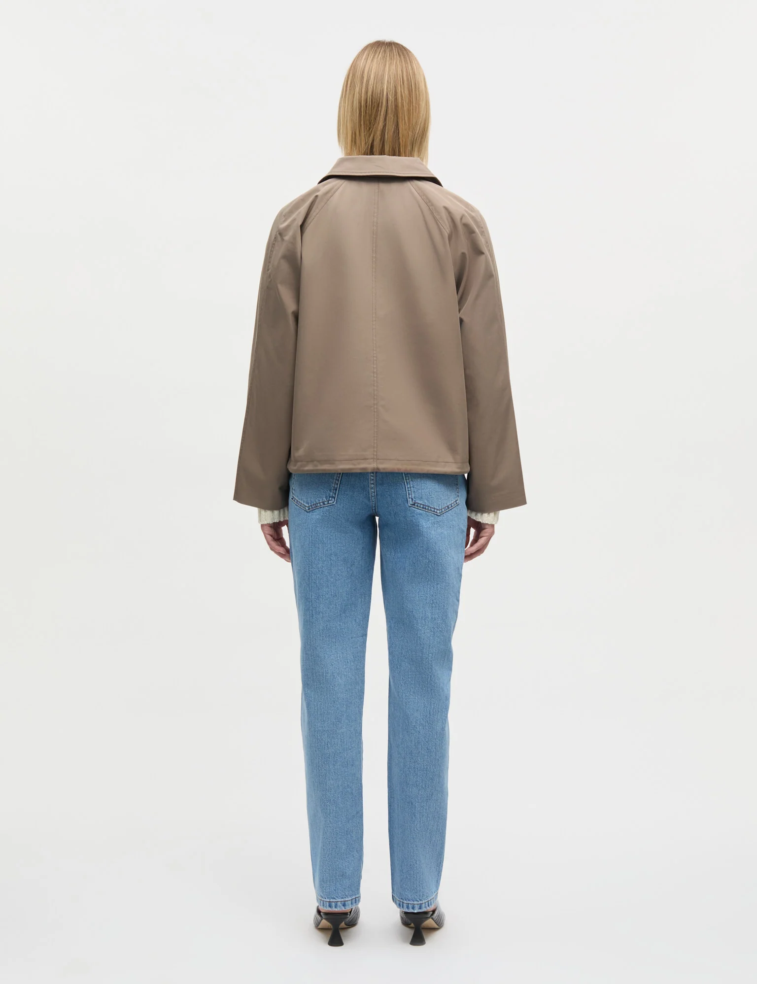 Cotton Pol Delish Jacket, Walnut - Image 5