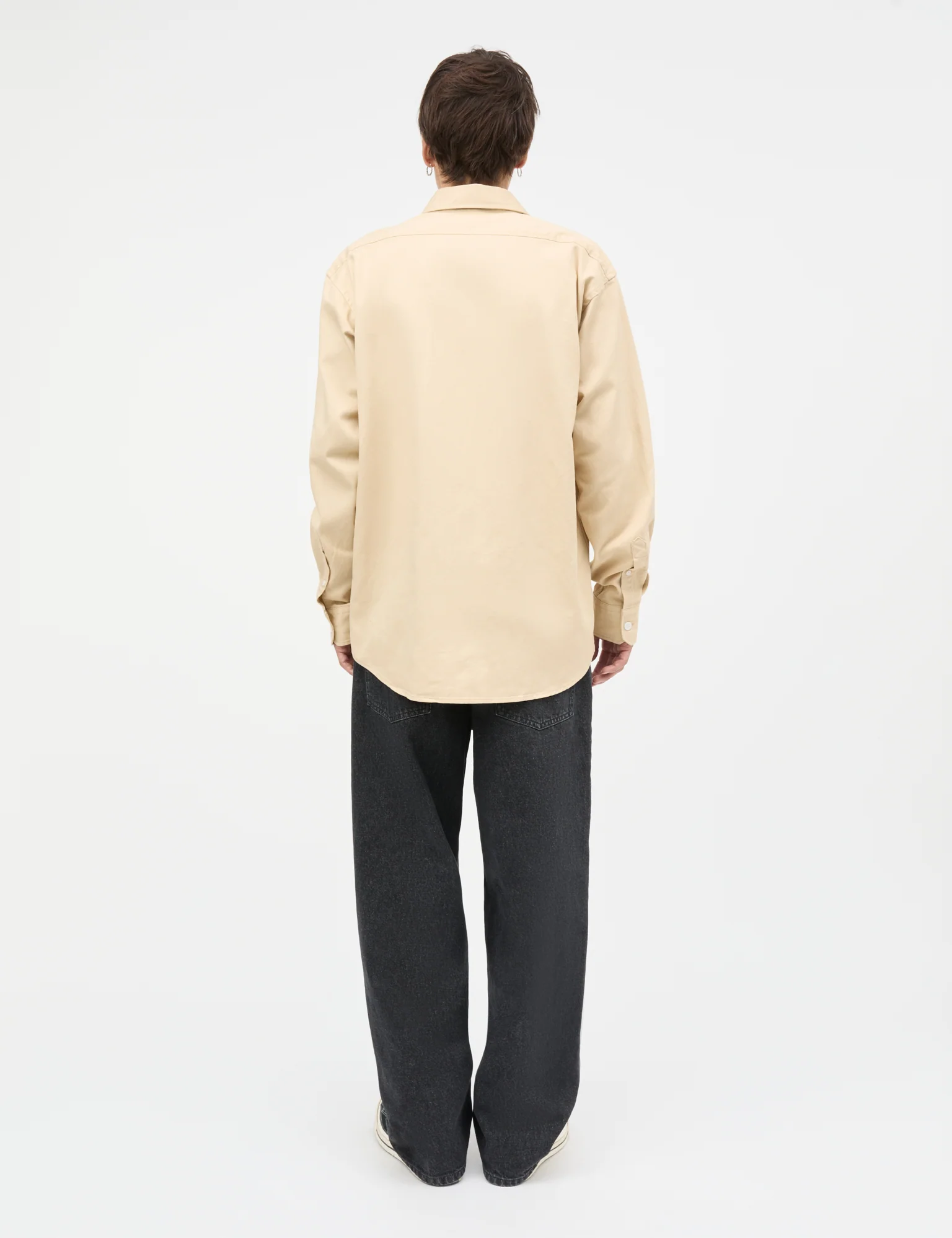 Cotton Twill Storm Shirt, Castle Wall - Image 4
