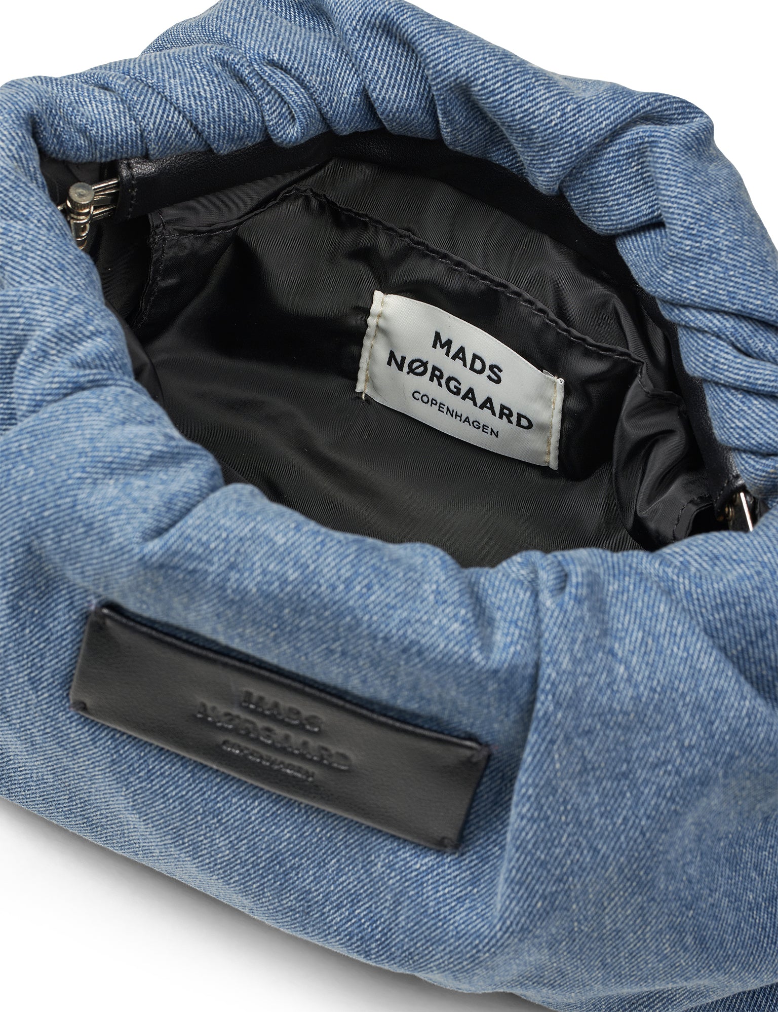 Denimi Moxie Clutch Bag, Washed Blue - Image 3