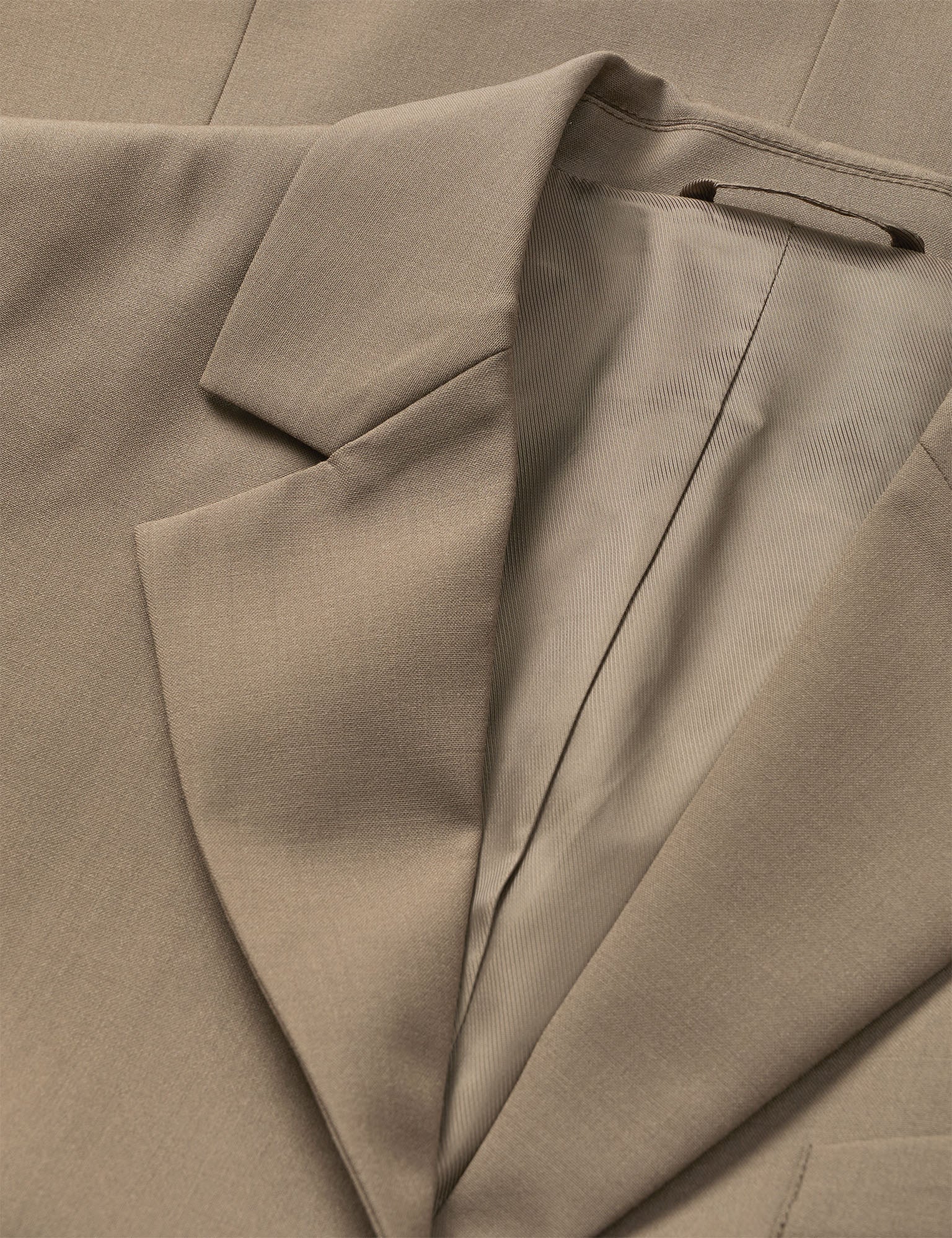 Dense Weave Less Blazer, Walnut - Image 2