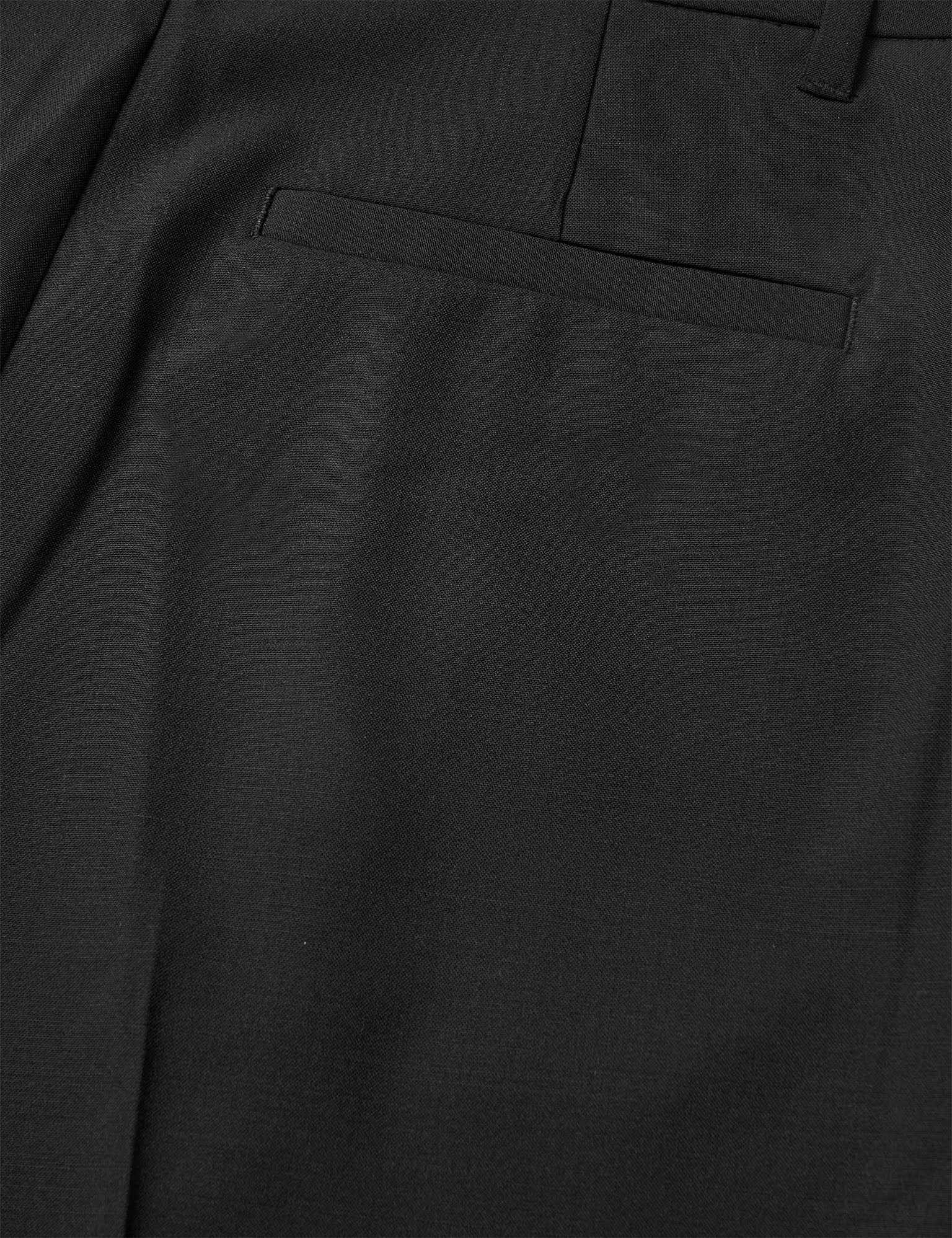 Dense Weave Maria Pants, Black - Image 2