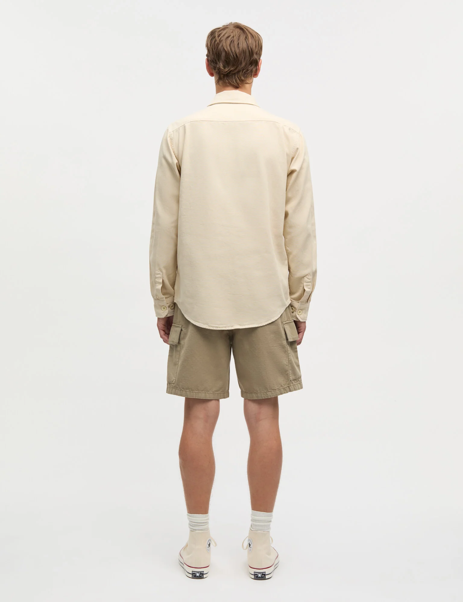 Dyed Canvas Skyler Shirt, Castle Wall - Image 2