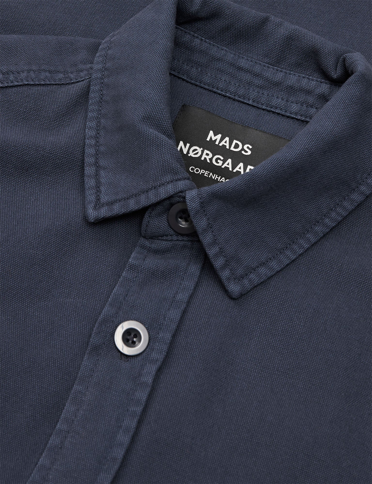 Dyed Canvas Skyler Shirt, Parisian Night - Image 2
