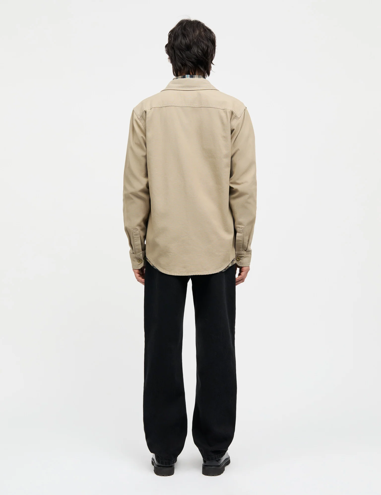 Dyed Canvas Skyler Shirt, Silver Sage - Image 4