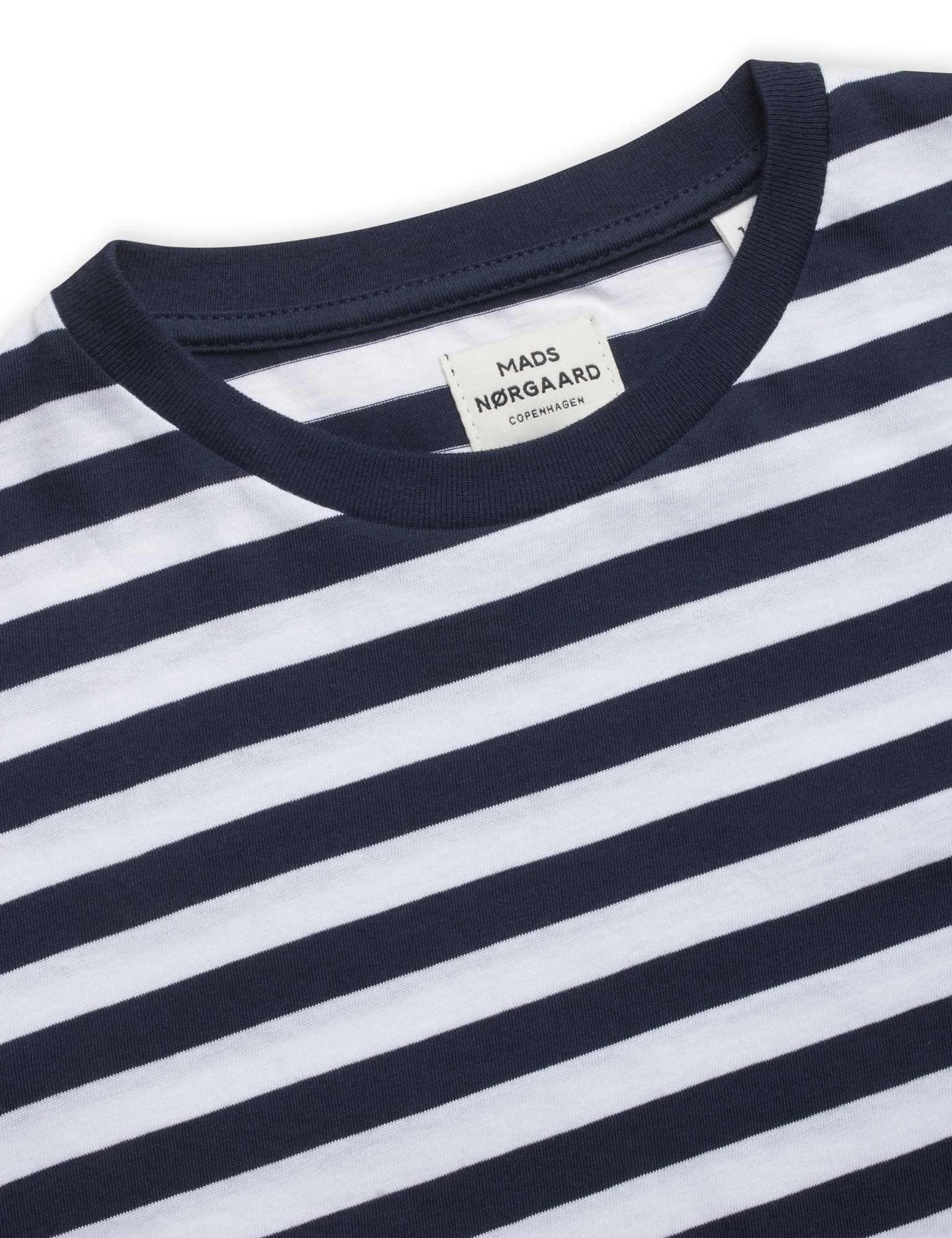 Fine Jersey Midi Thorlino Tee FAV,  Navy/White - Image 3