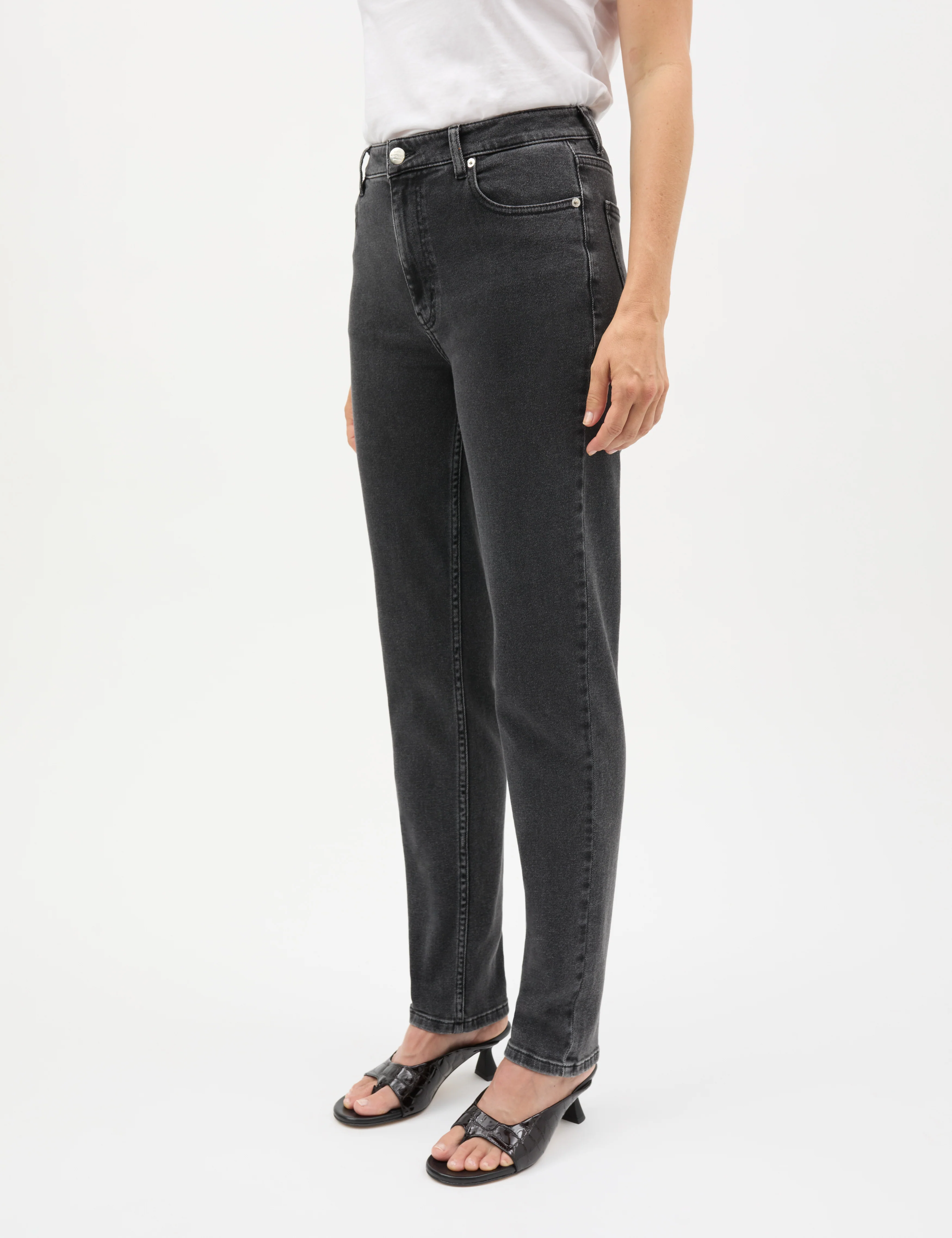 Frank Black Mandu Jeans, Black Vintage - Image 3