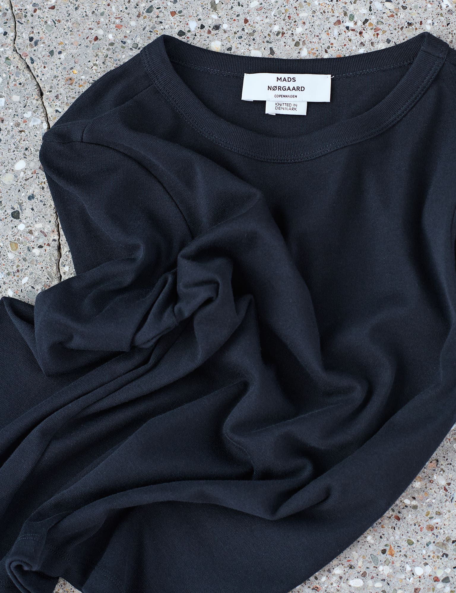 Grace jersey Camille Tee LS, Black - Image 2