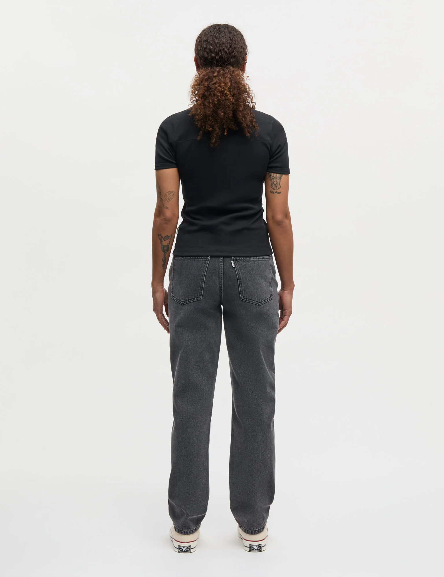 Grace Jersey June Tee, Black - Image 4