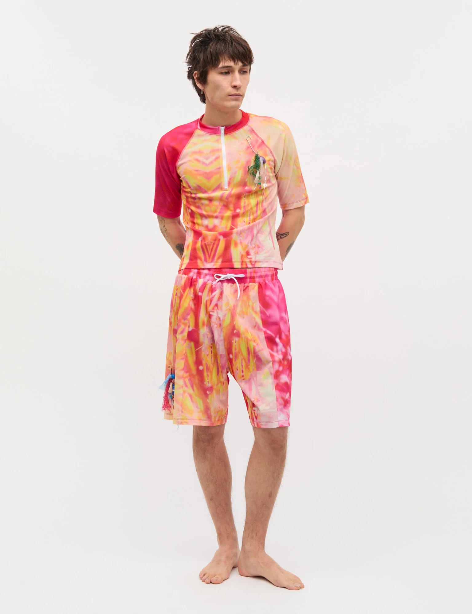 Green Soul Wave Shorts, Multi - Image 6