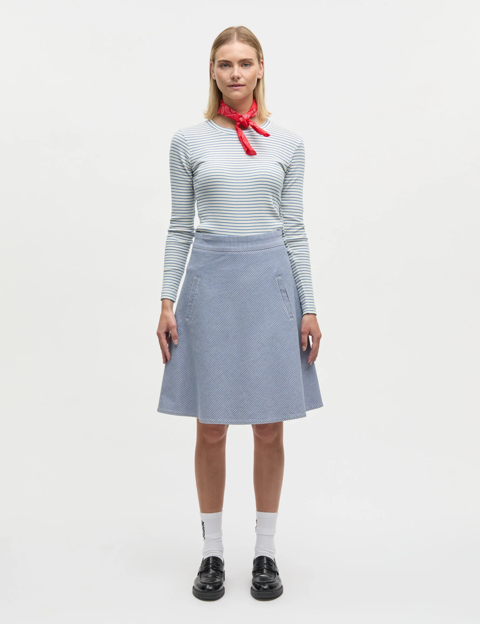 Hickory Punk Stelly Skirt, Bright Cobalt - Image 2