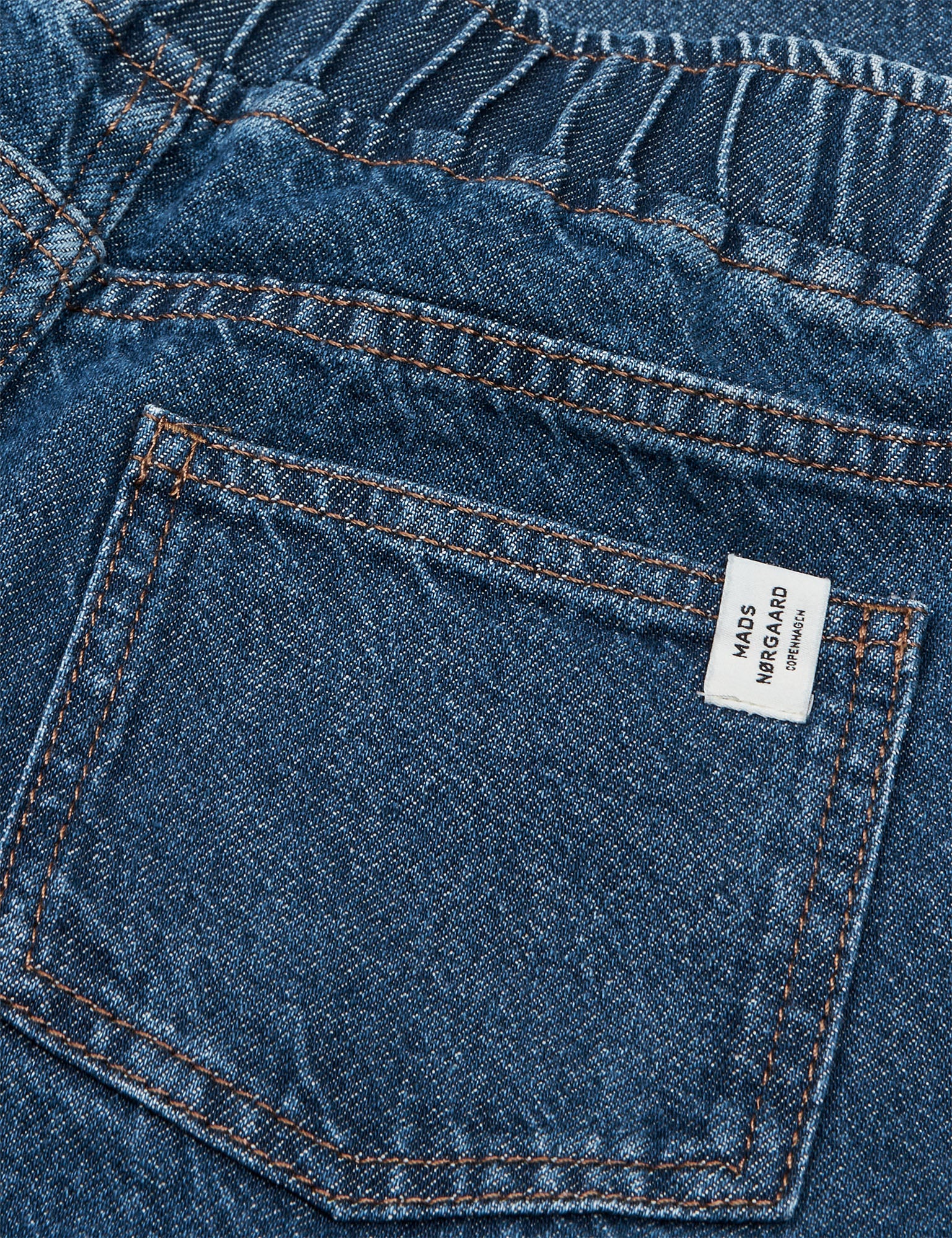 Hildred Blue Penni Pants, Blue Wash - Image 4