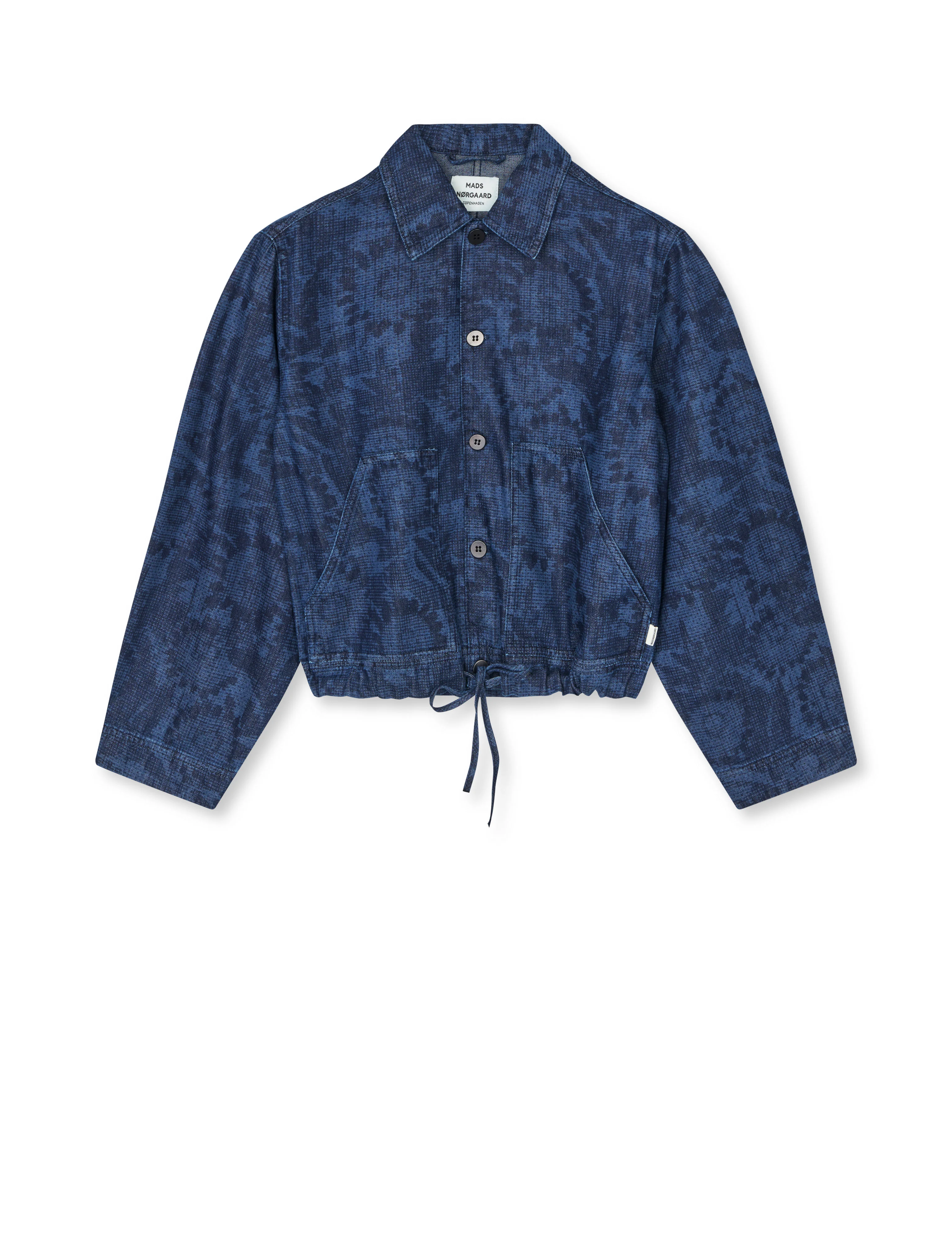 Lazor Denim Cammie Jacket, Sunflower AOP - Image 3