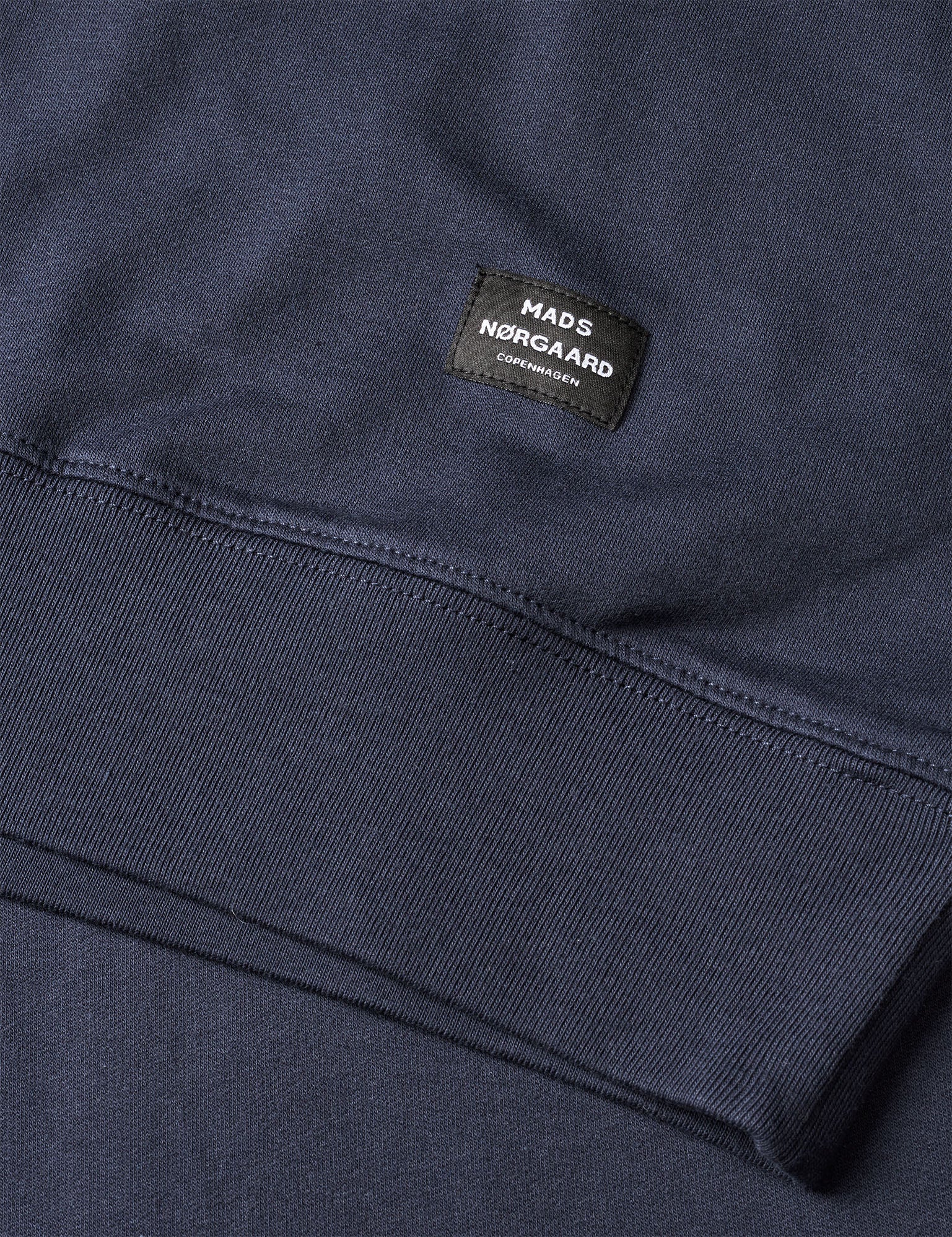 Light Terry Half Zip Sweat INS, Parisian Night - Image 2