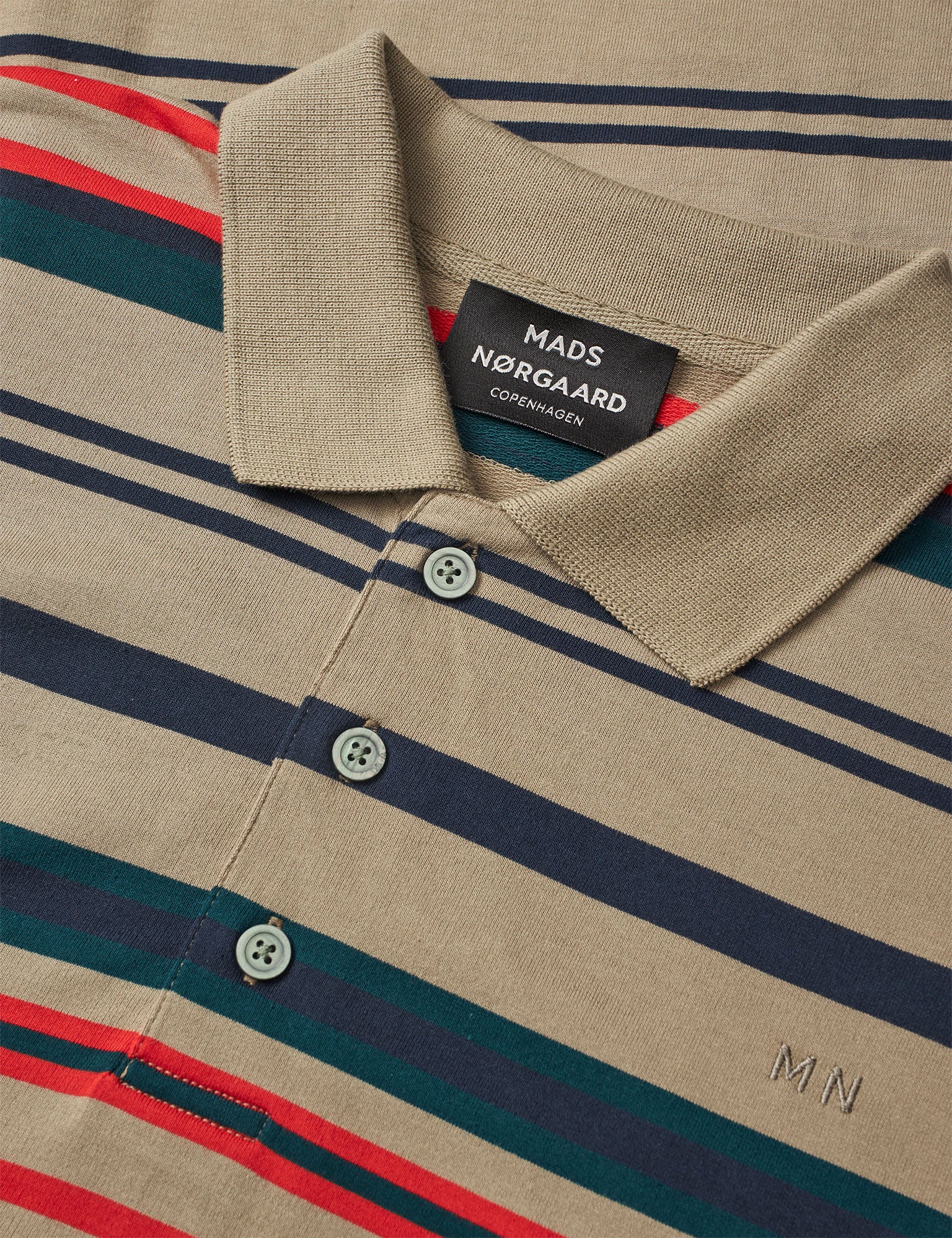 Light Terry Polo ST Sweat, Overland Trek Multi ST. - Image 3
