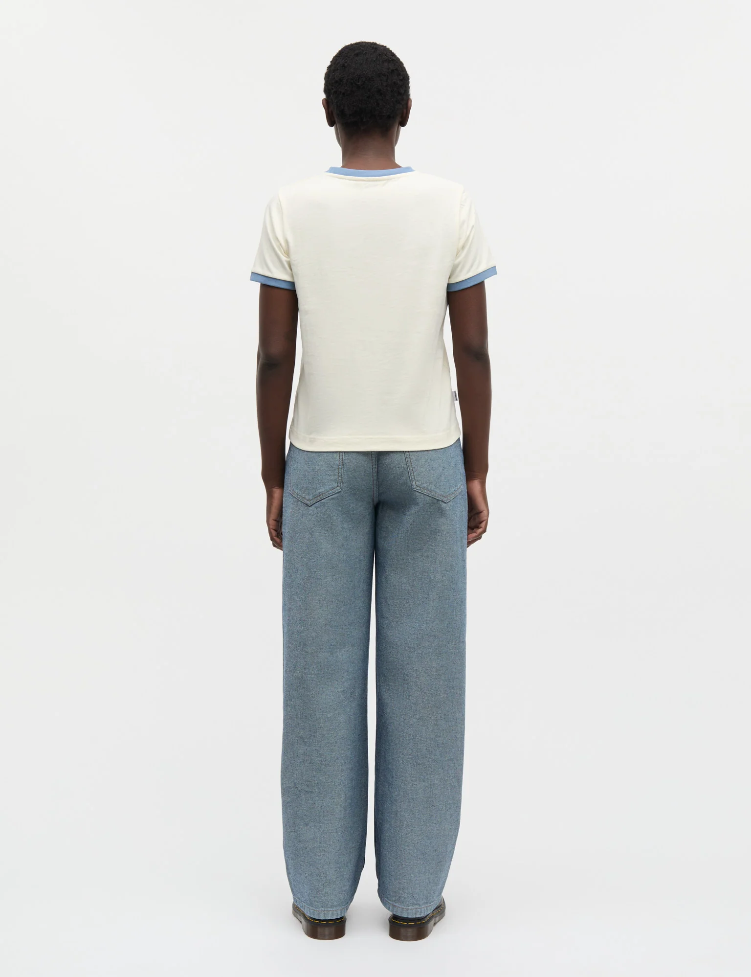 Luke Denim Christel Jeans Block, Mid Blue Denim - Image 4