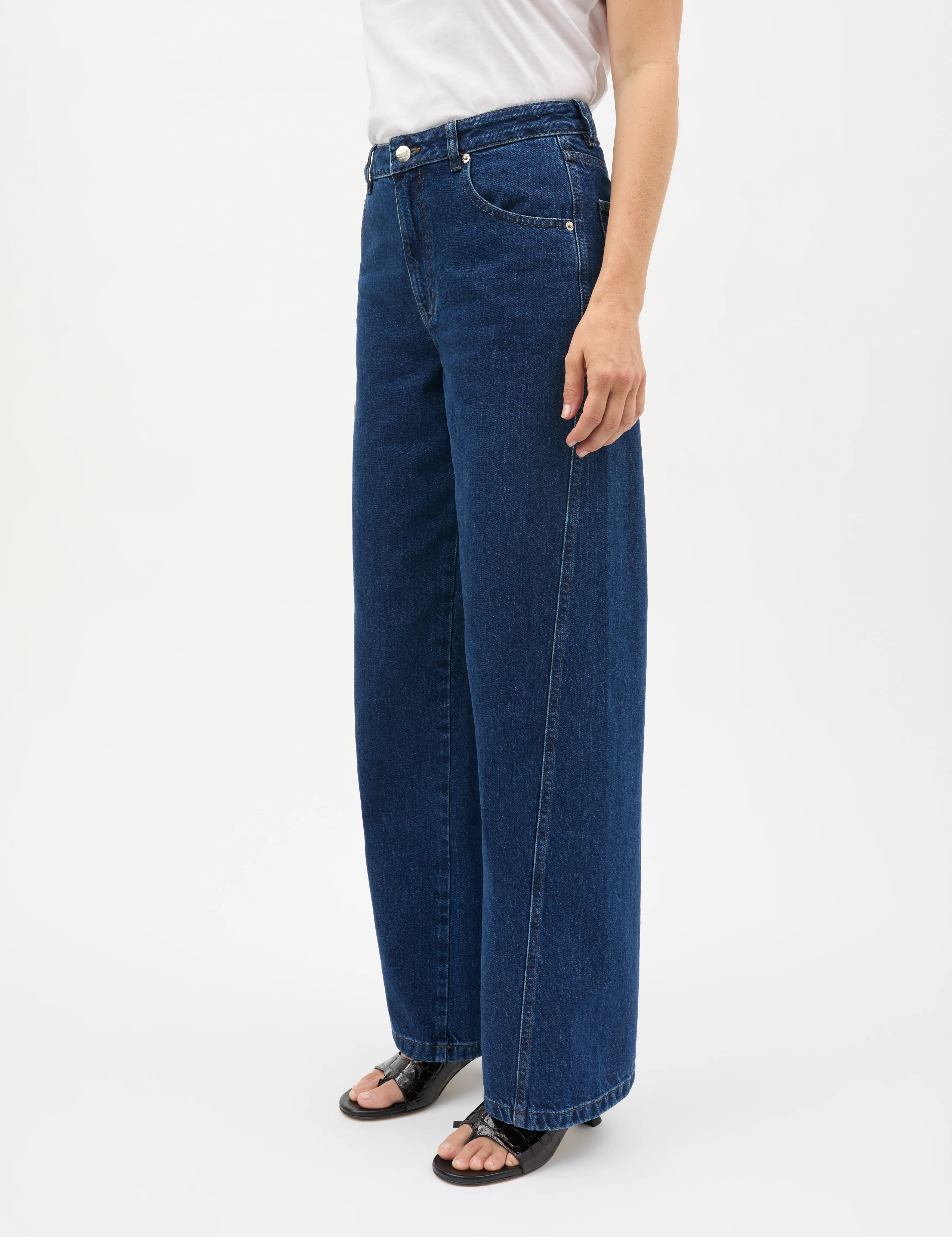 Luke Denim Christel Jeans, Mid Blue Denim - Image 3