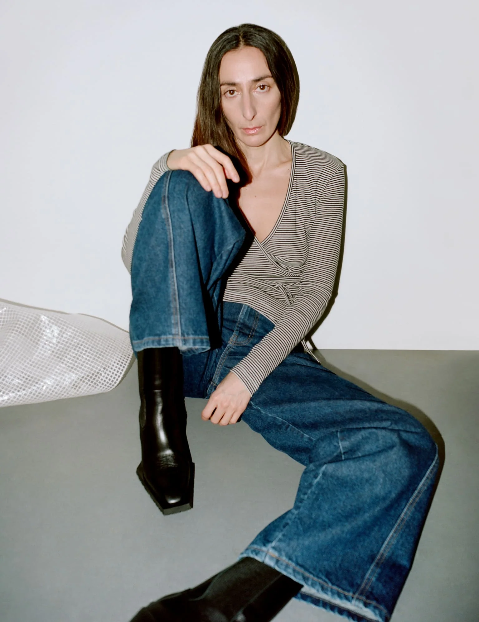 Luke Denim Christel Jeans, Mid Blue Denim - Image 6