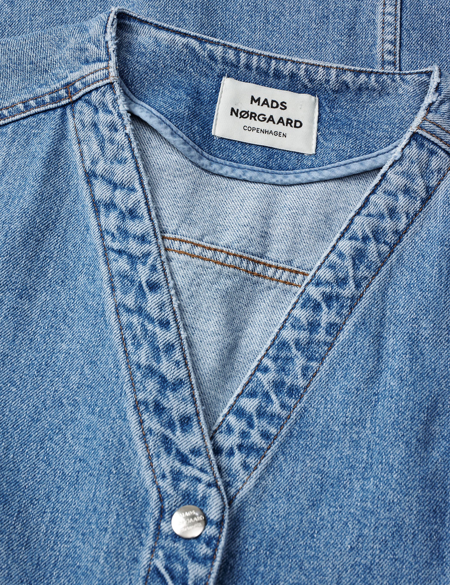 Luke Denim Vigga Dress, Blue Vintage - Image 4