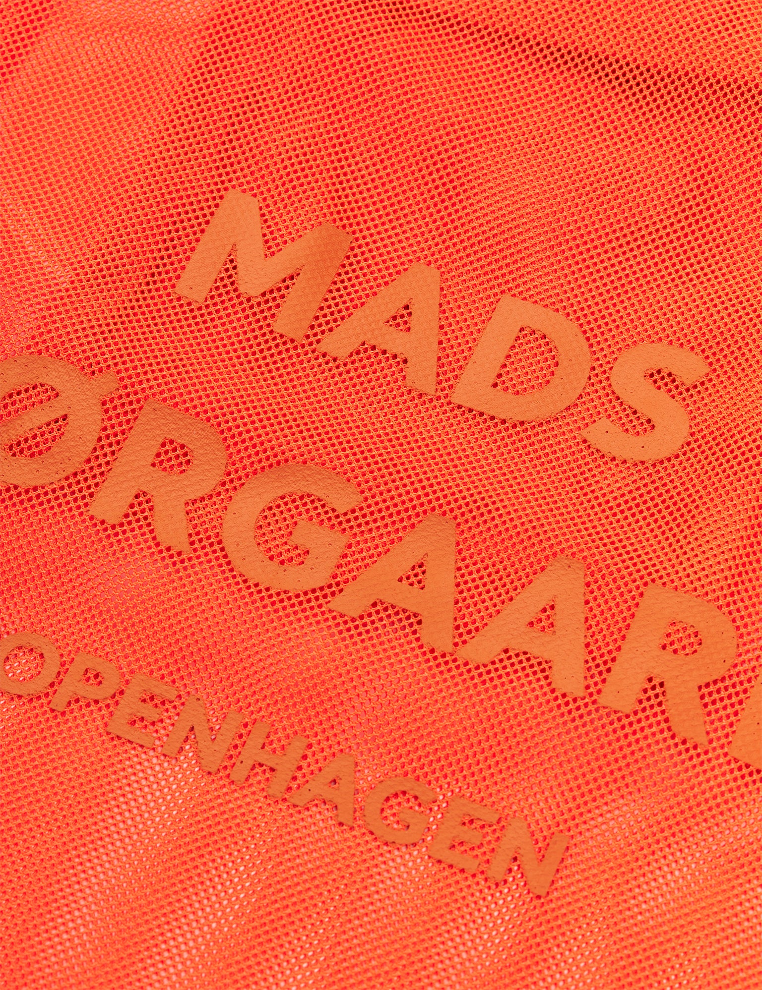 Meshy Flimsy Shopper, Neon Orange - Image 3