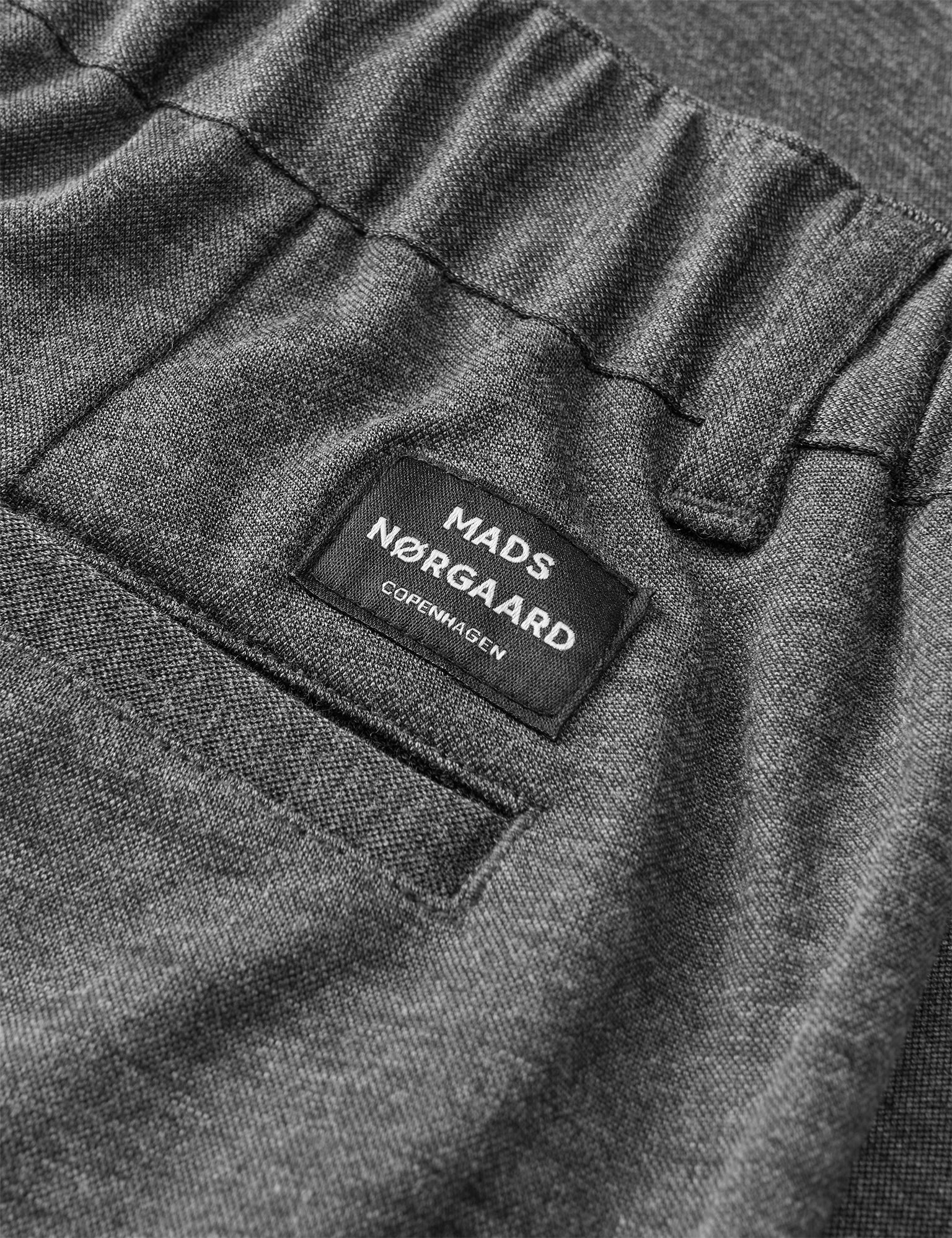 Metropolis Morten Pants, Charcoal Melange - Image 2