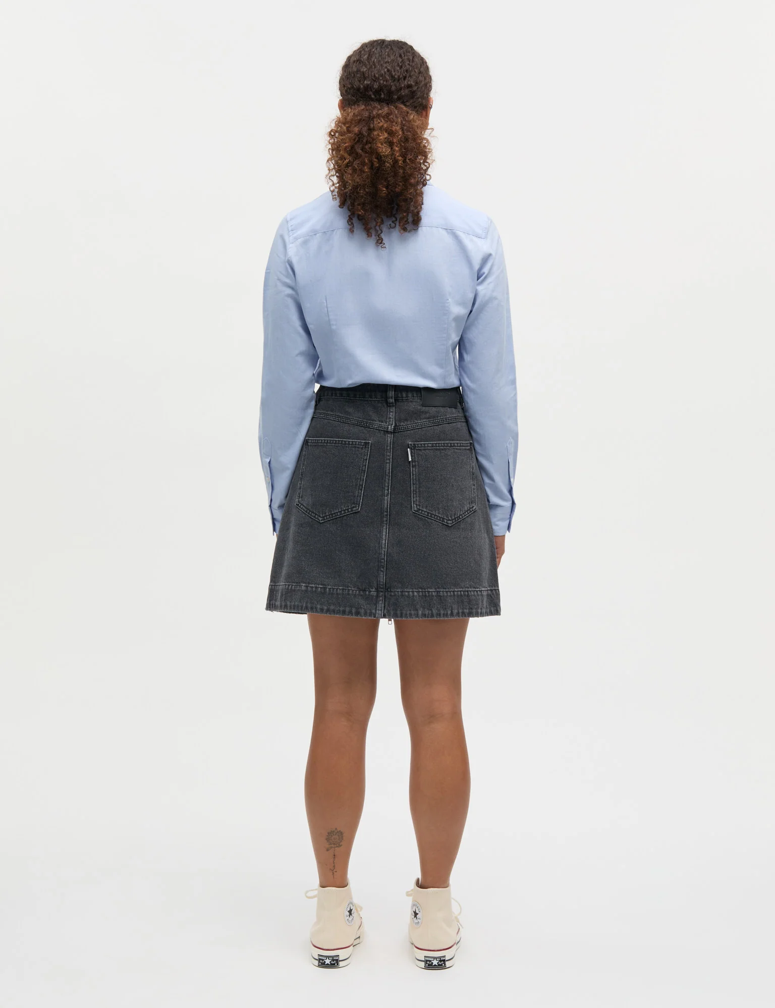 Mini Oxford Shady Shirt, Blue Heron - Image 4