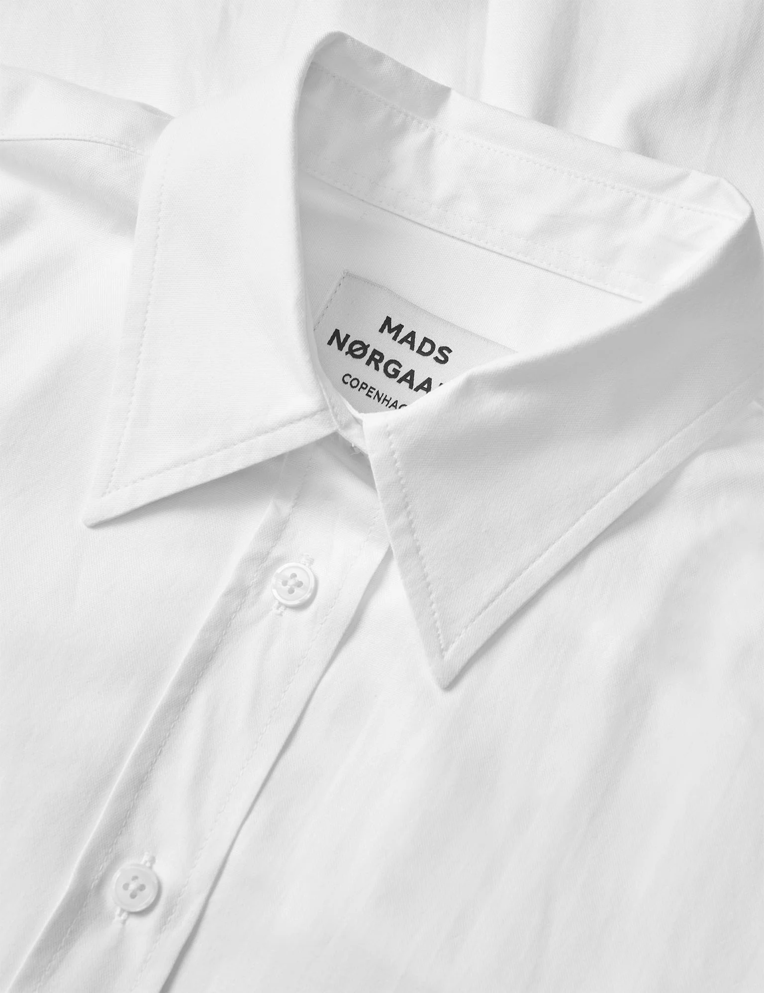 Mini Oxford Shady Shirt, Snow White - Image 3