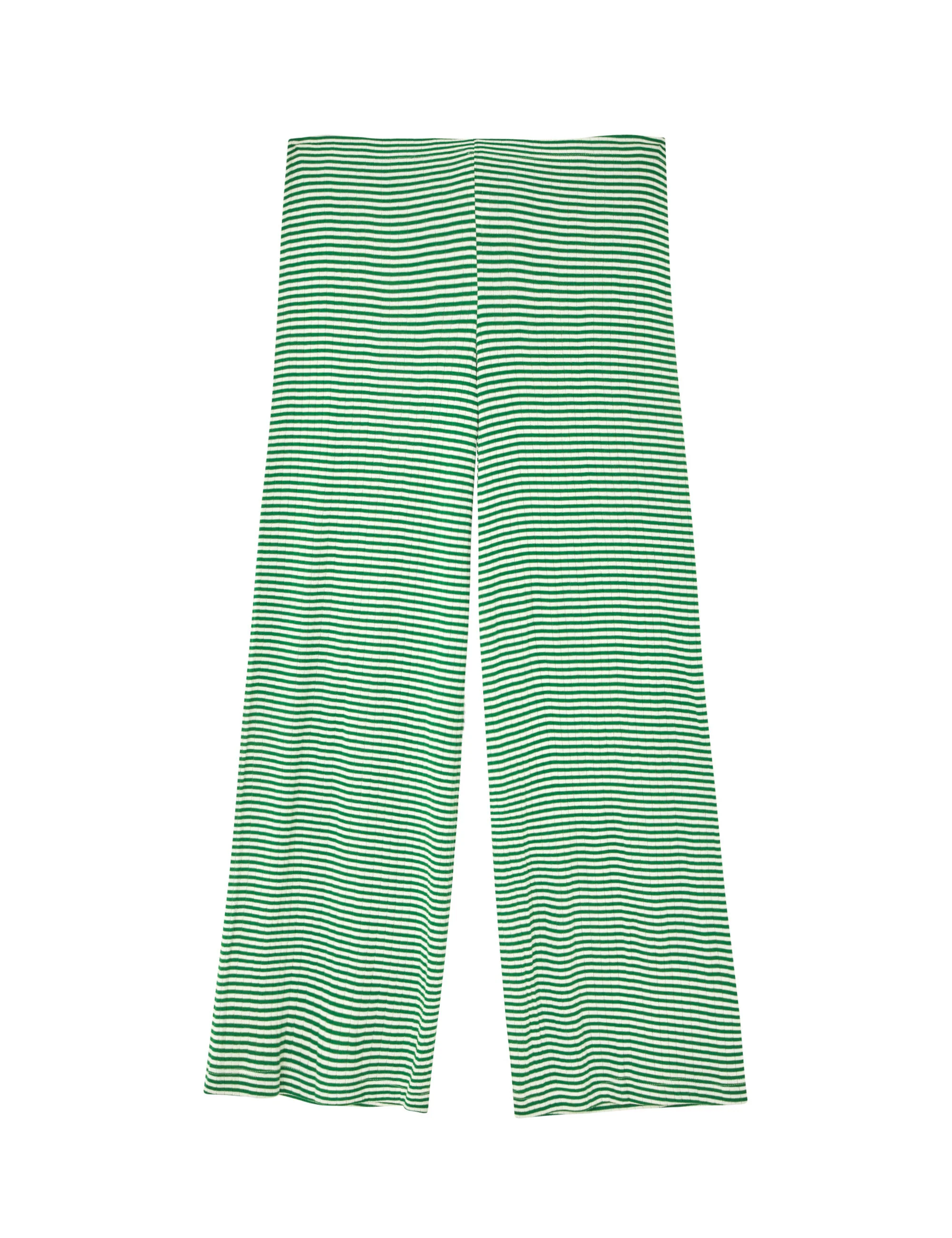 NPS Nova Pants Fine Stripe, Green/Ecru - Image 4