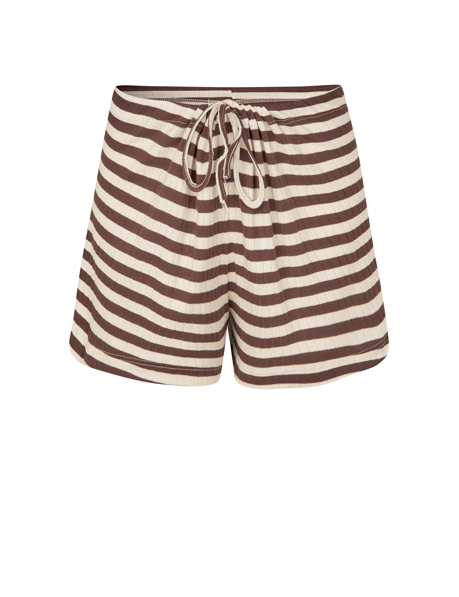 NPS Nova Shorts Broadway Colour, Brown/Ecru - Image 3