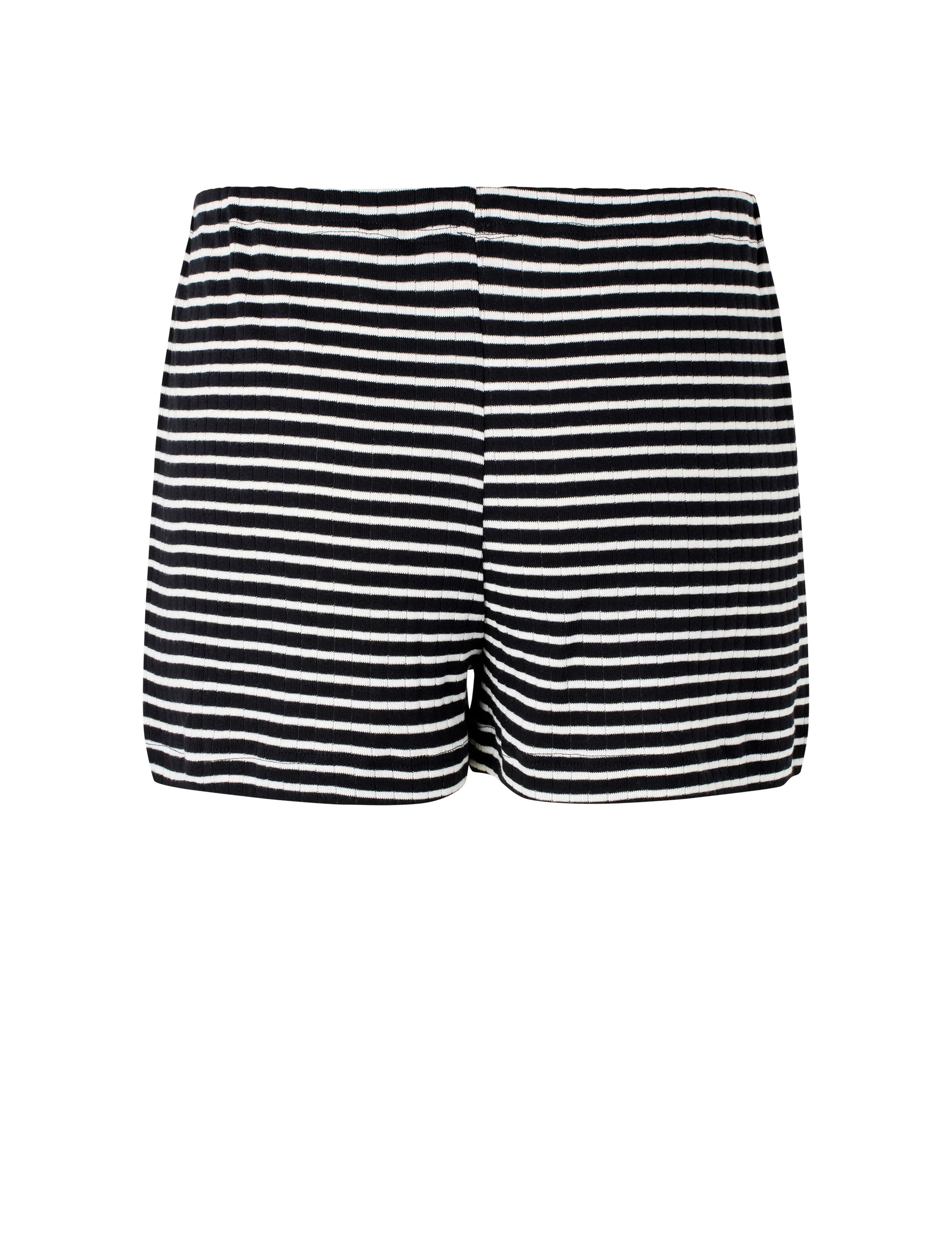 NPS Nova Shorts NPS Stripes, Black/Ecru - Image 4