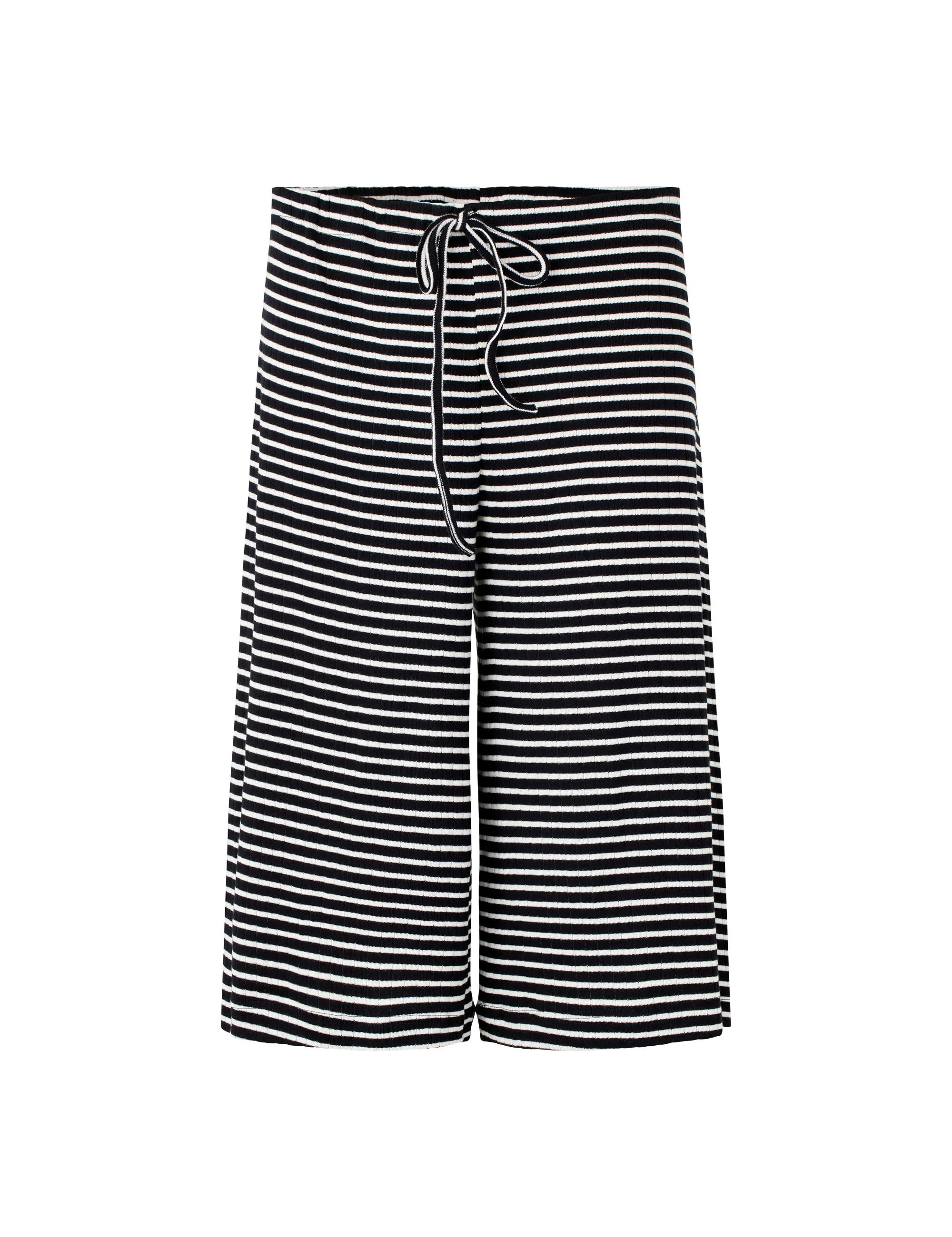 NPS Nova Shorts NPS Stripes, Black/Ecru - Image 6