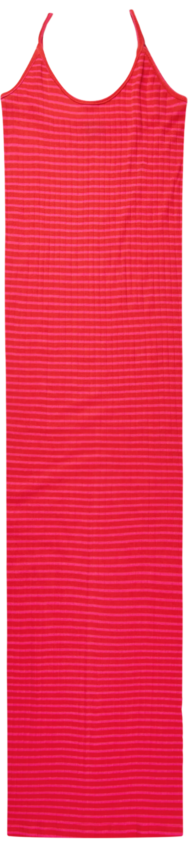 NPS Strap Dress NPS Stripe, Red/Chock - Image 2